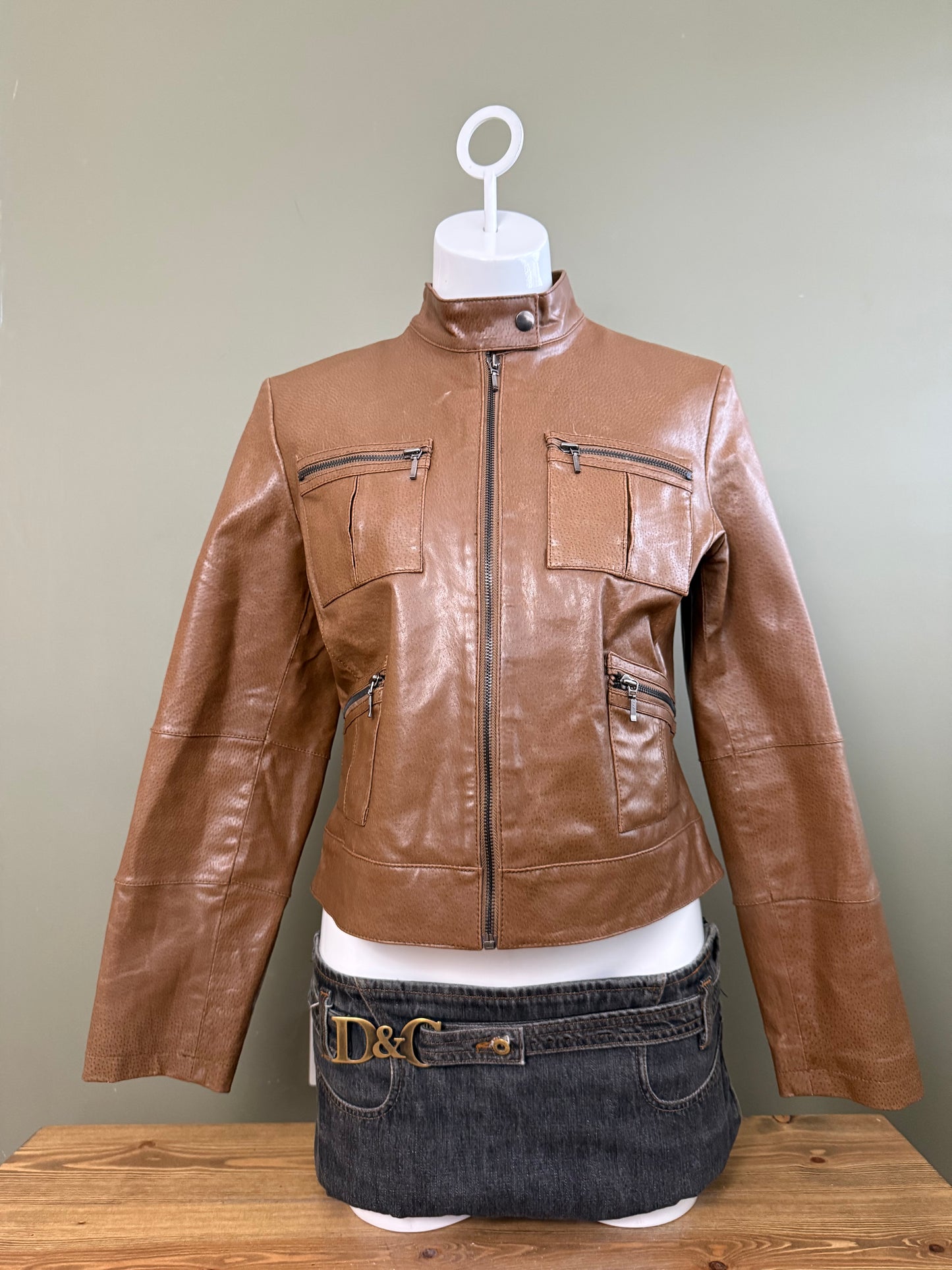 Leather Jacket (UK12)