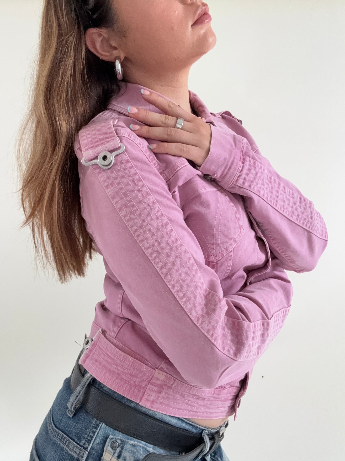 Dolce & Gabbana Pink Denim Jacket (S)