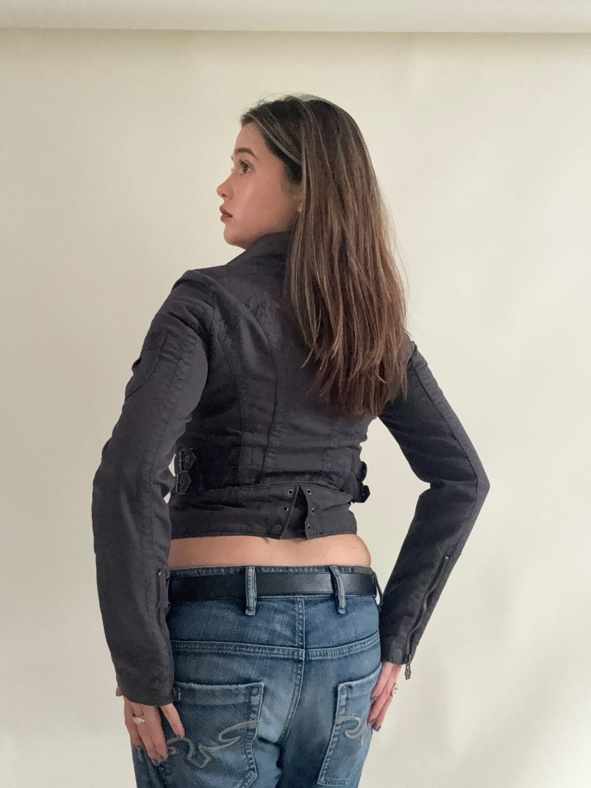 Diesel Cropped Utility Jacket (S)