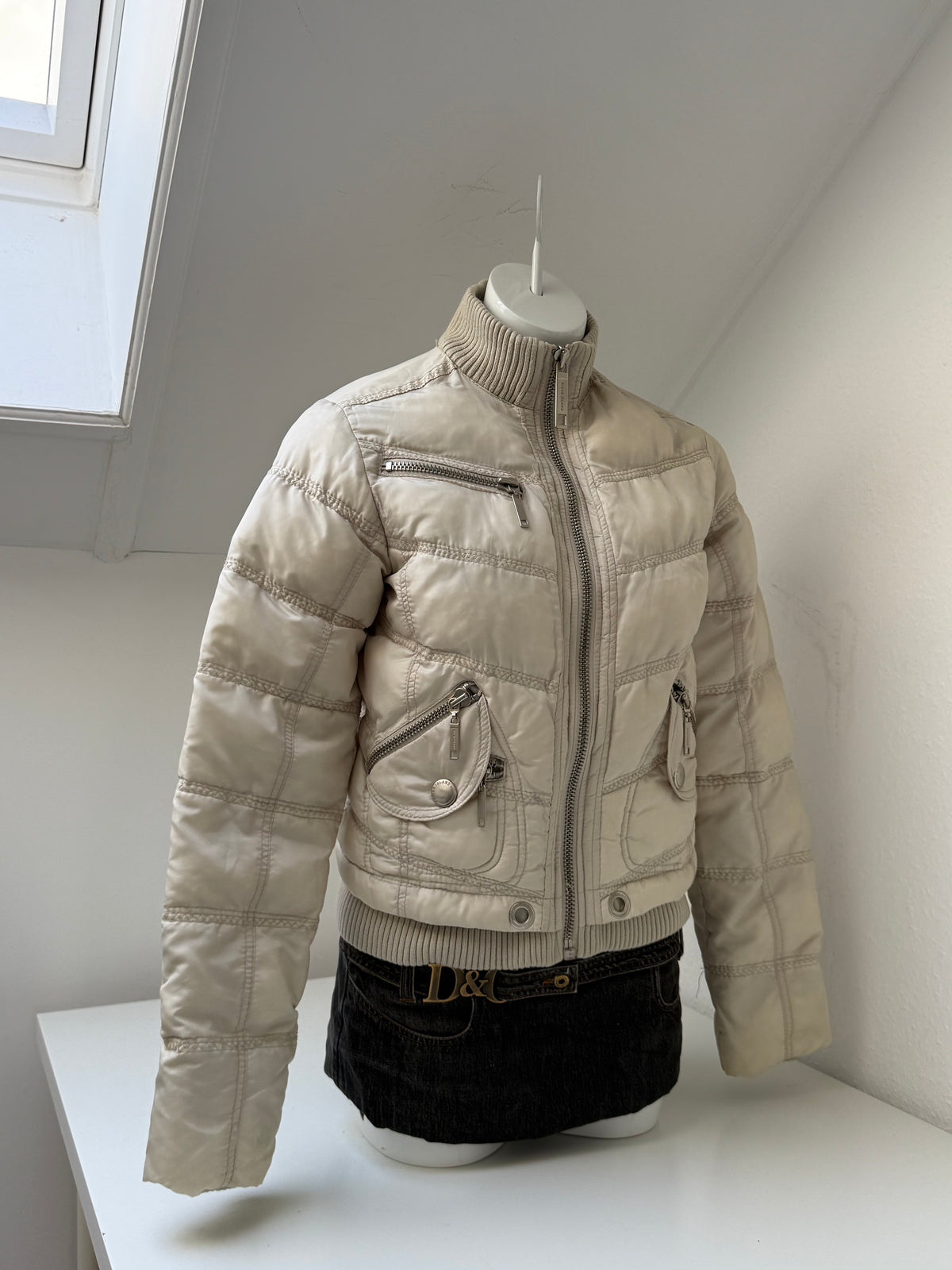 Y2K Puffer Jacket (UK12)