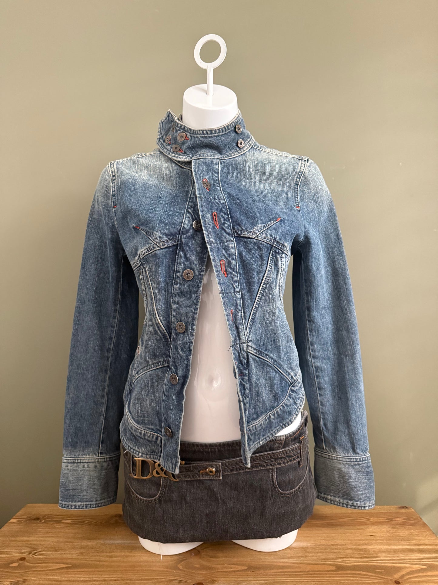 Diesel Denim Corset Jacket (M)