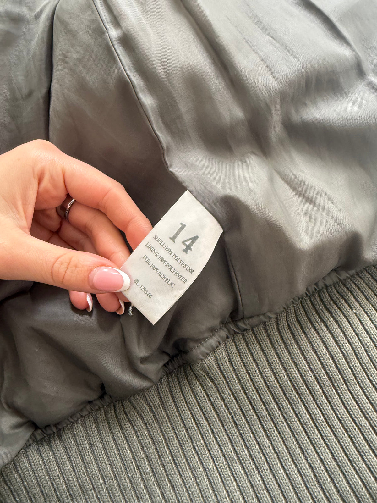 Y2K Puffer Jacket (UK14)