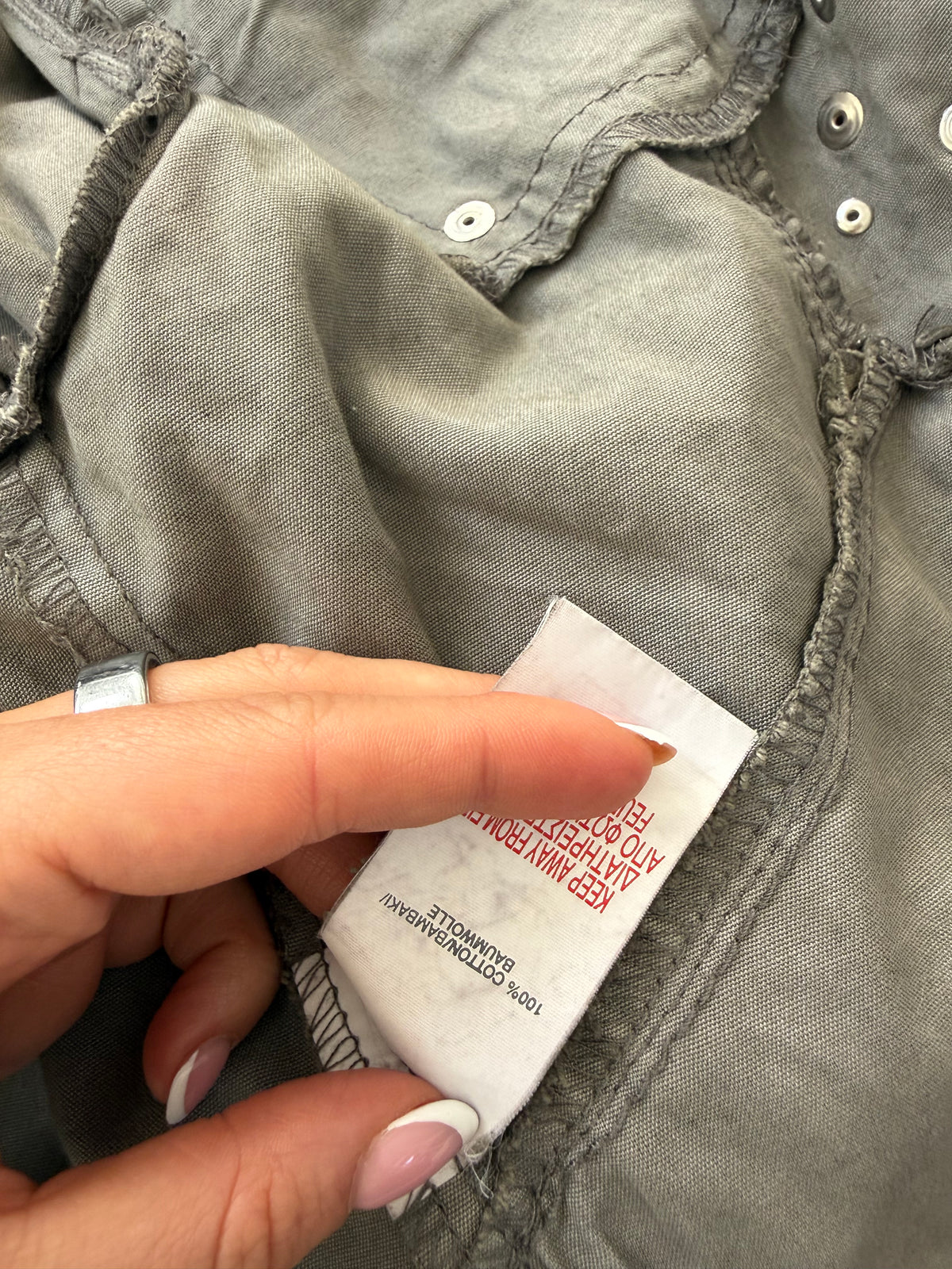 Y2K Cropped Camo Jacket (M)