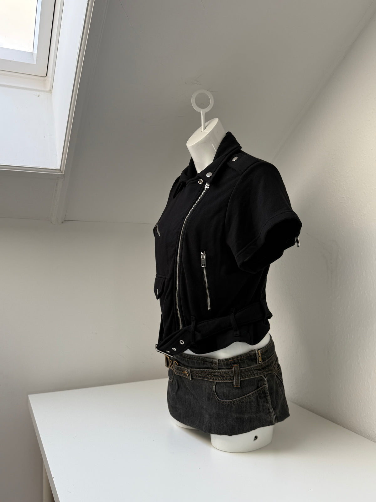 Diesel Shortsleeve Biker Jacket (S)
