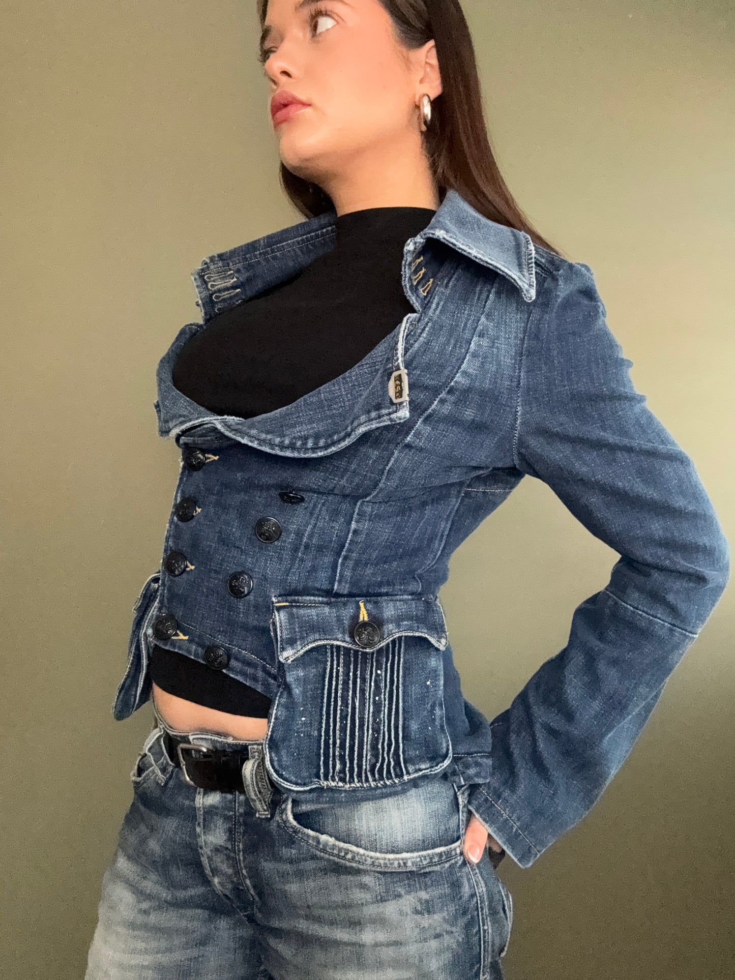 Diesel Denim Military Jacket (M)
