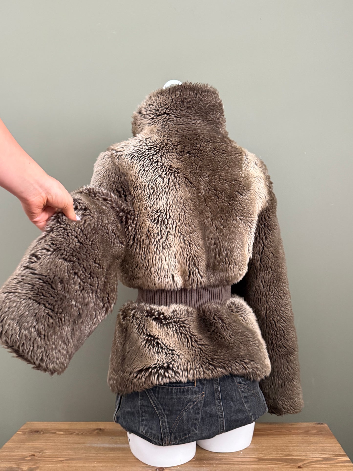 Miss Sixty Faux Fur Jacket (S)