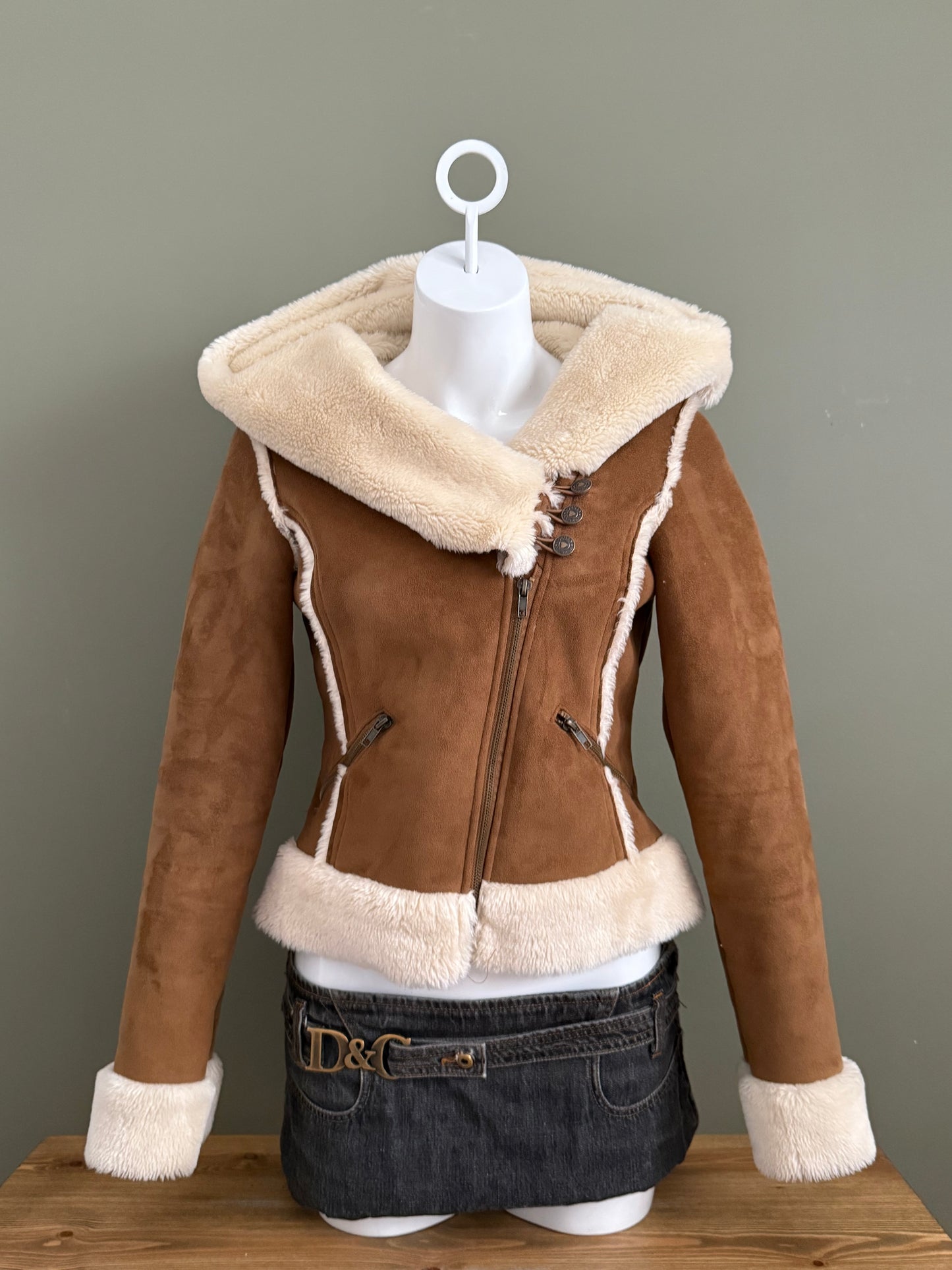 Morgan De Toi Faux Fur Jacket (S)