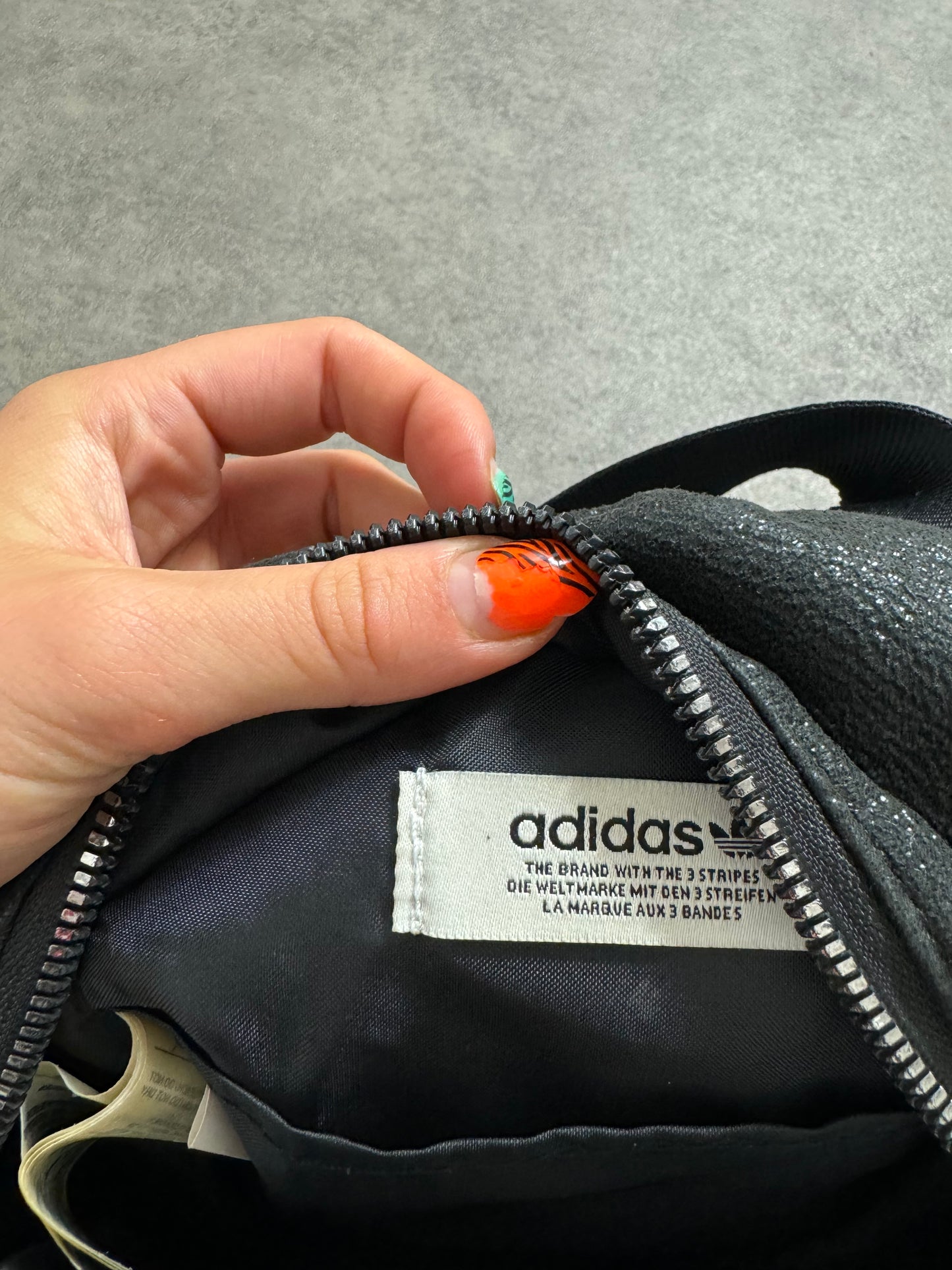 Adidas Sparkly Backpack