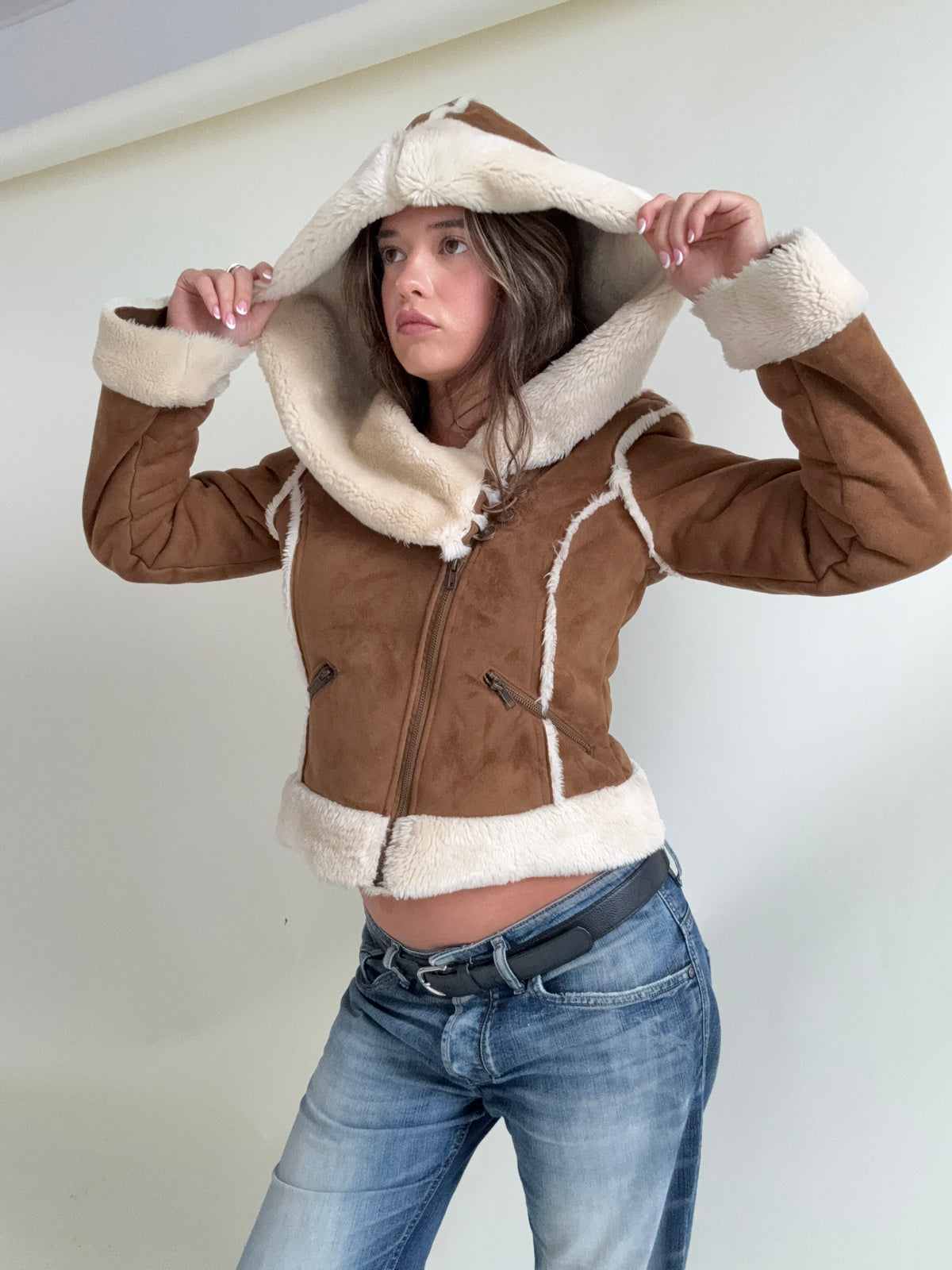 Morgan De Toi Faux Fur Jacket (S)