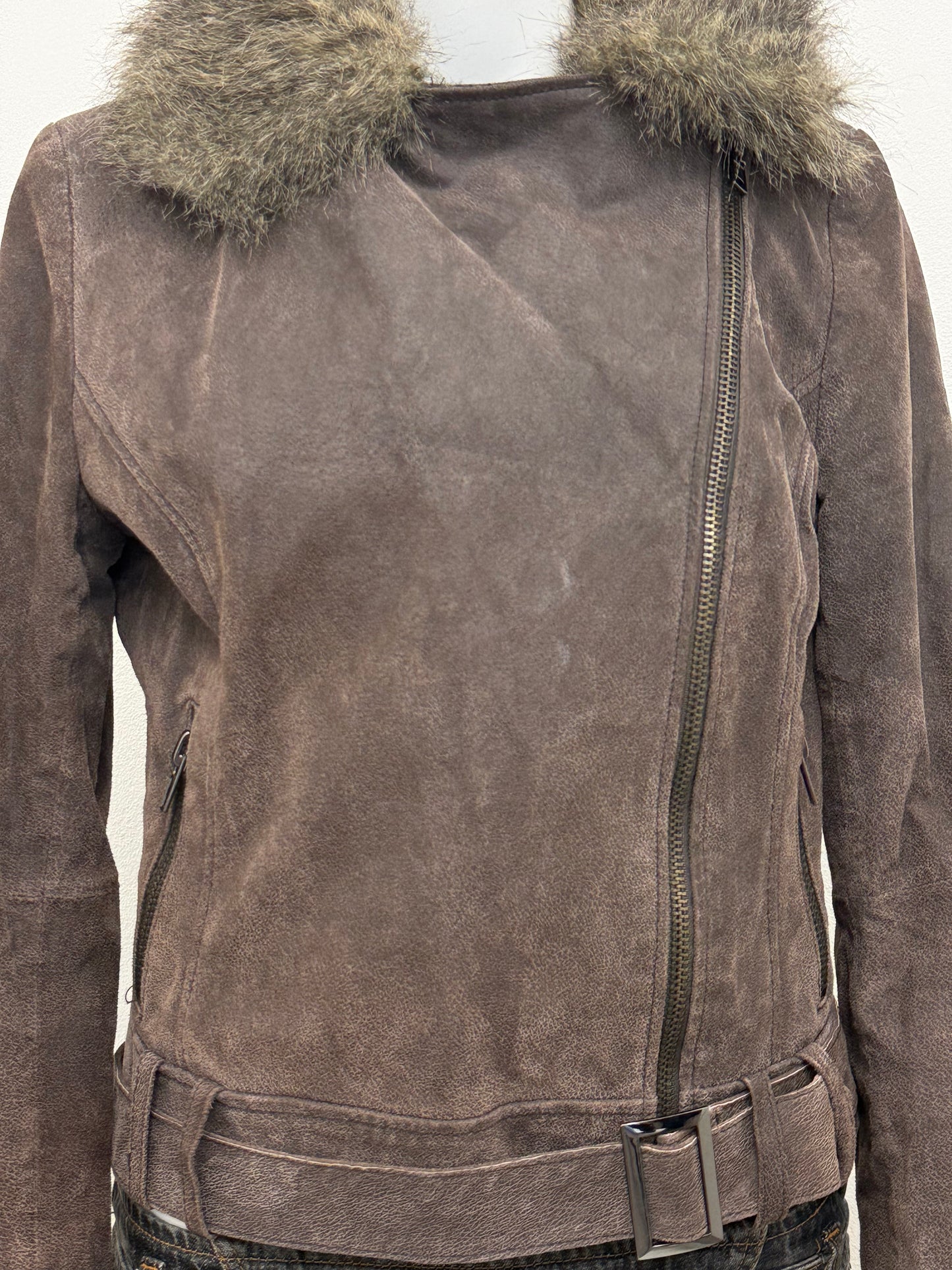 Jane Norman Suede Jacket (UK14)