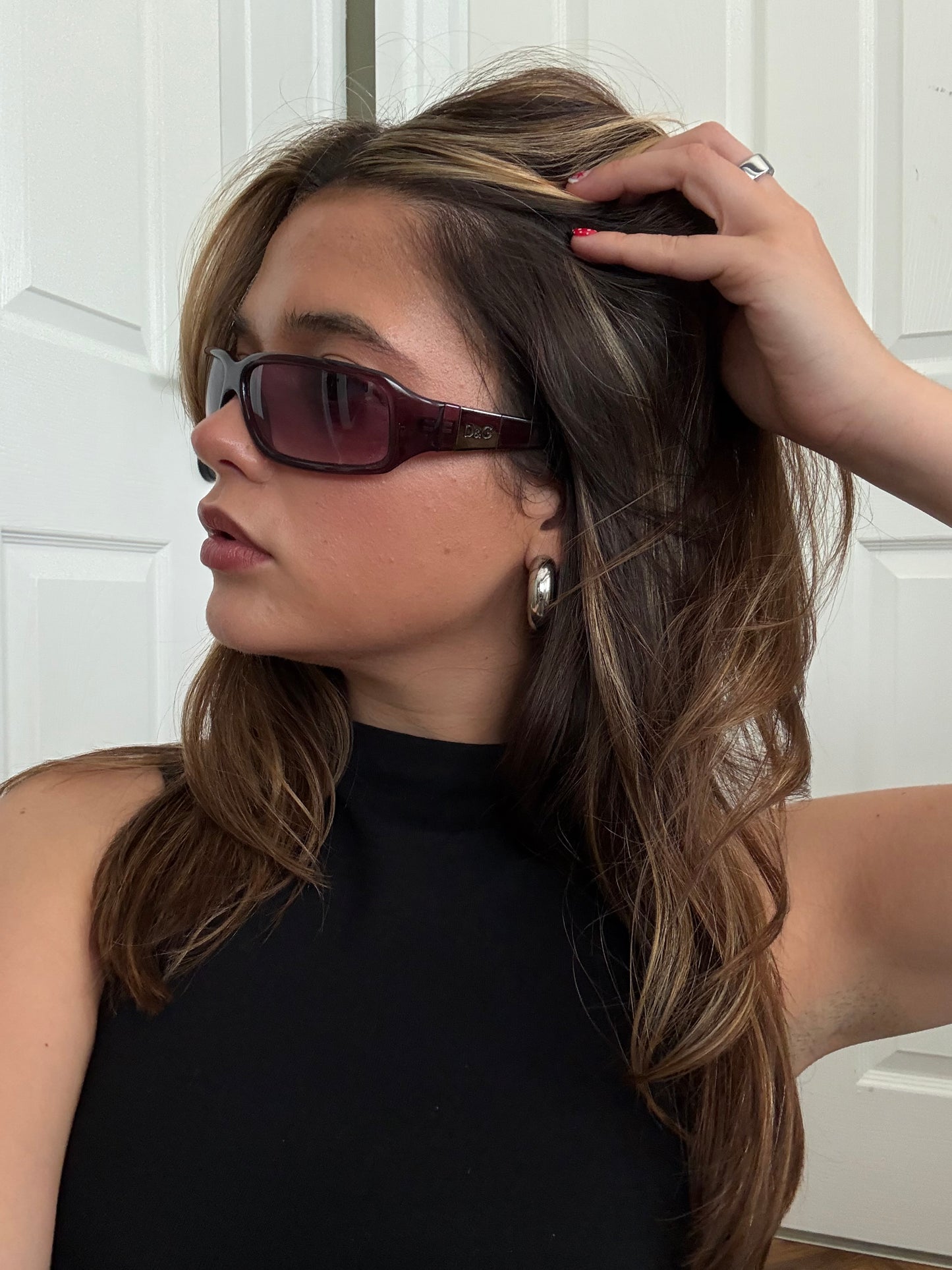 Dolce & Gabbana Purple Sunglasses