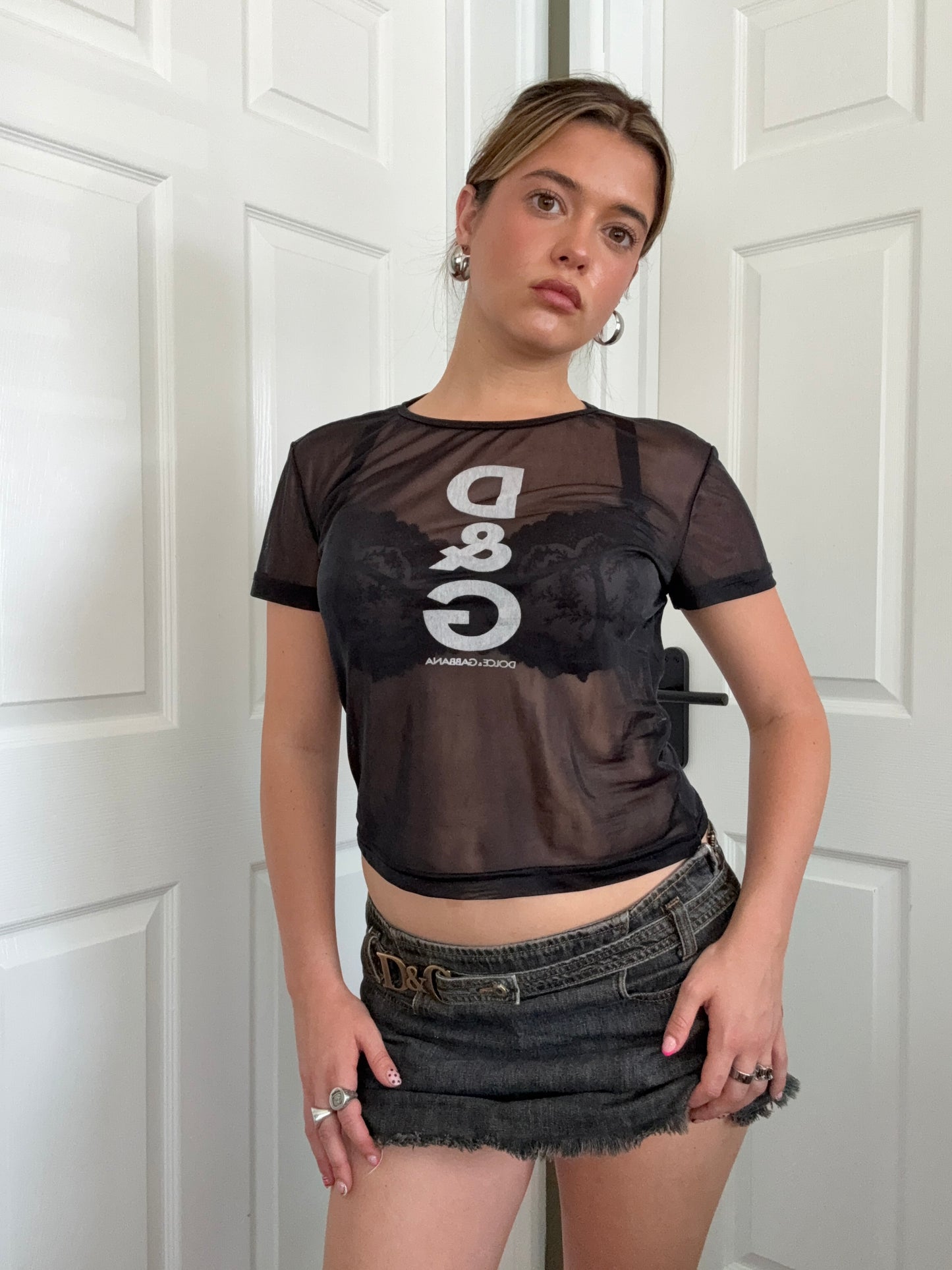 Dolce & Gabbana Mesh Top (M)