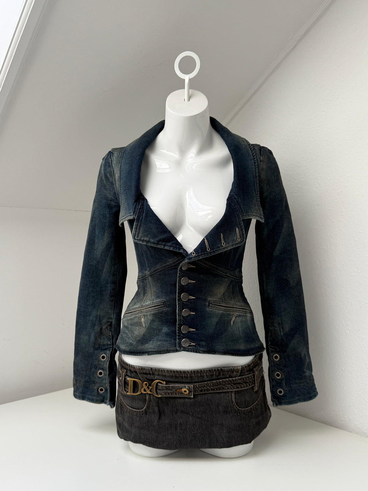 Diesel Denim Military Jacket (S)
