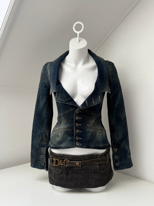 Diesel Denim Military Jacket (S)