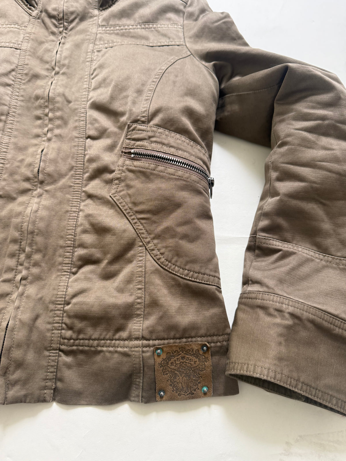 Diesel Funnel Neck Fitted Jacket (M)