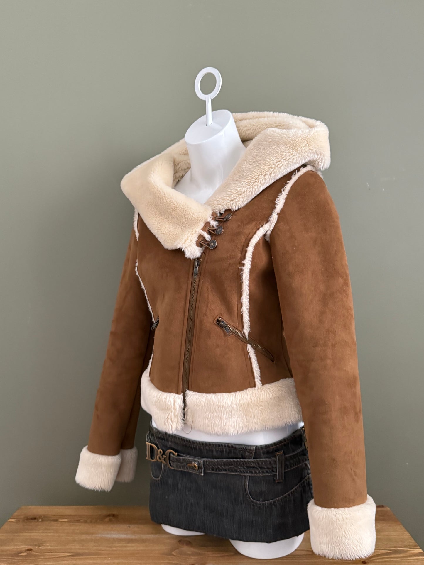 Morgan De Toi Faux Fur Jacket (S)