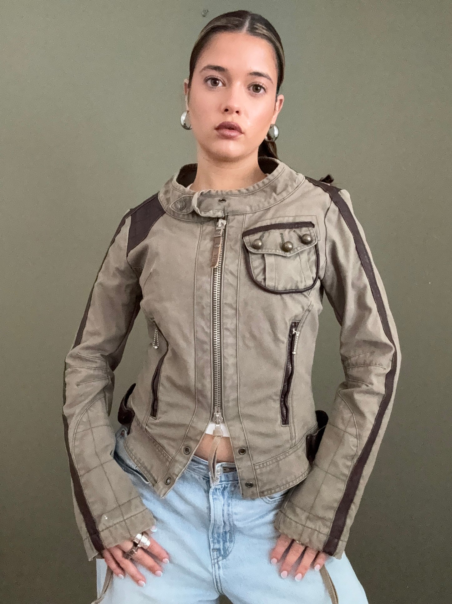 Vintage Diesel Fitted Jacket (M)