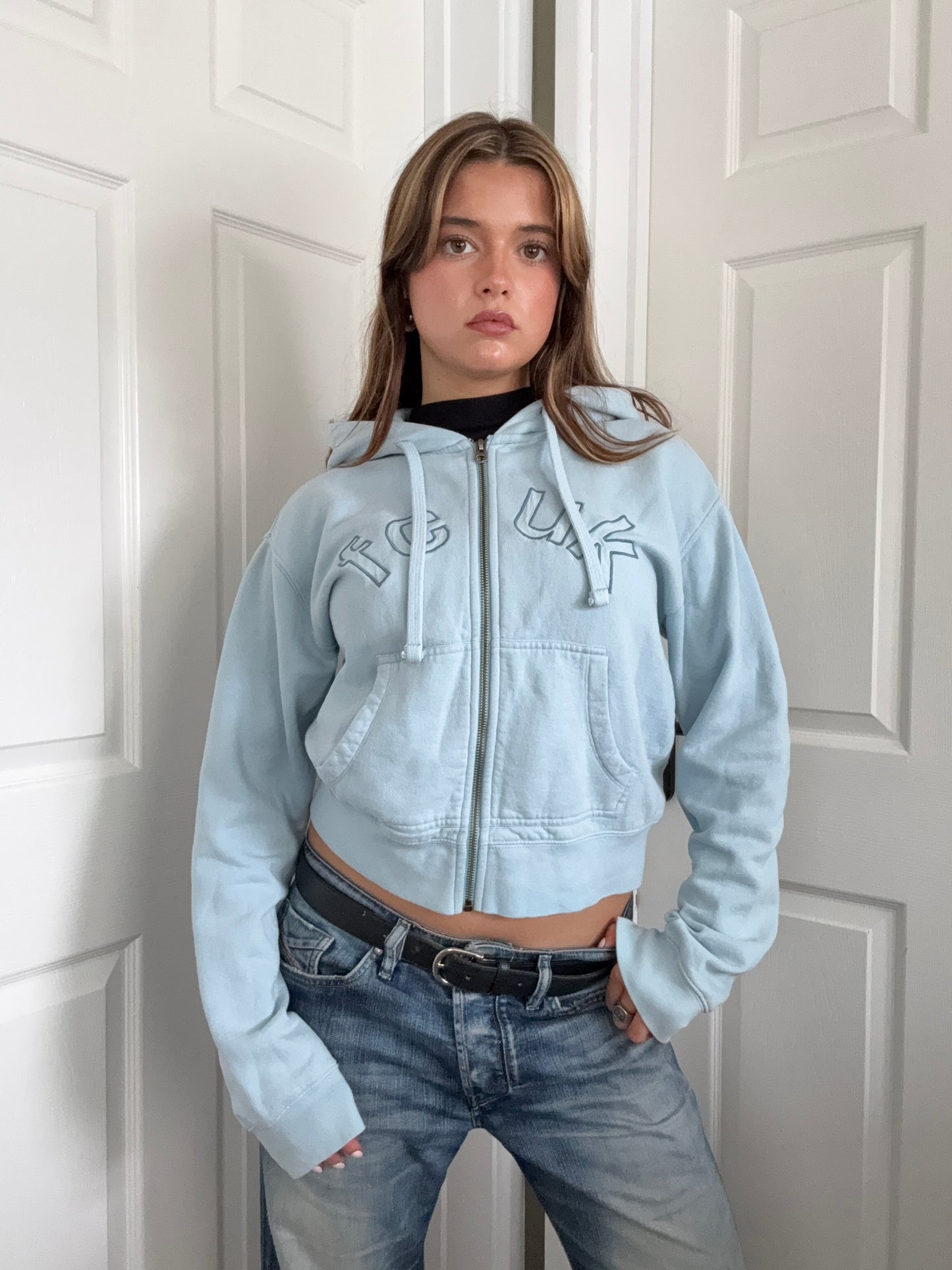 French Connection Zip Hoodie (S)