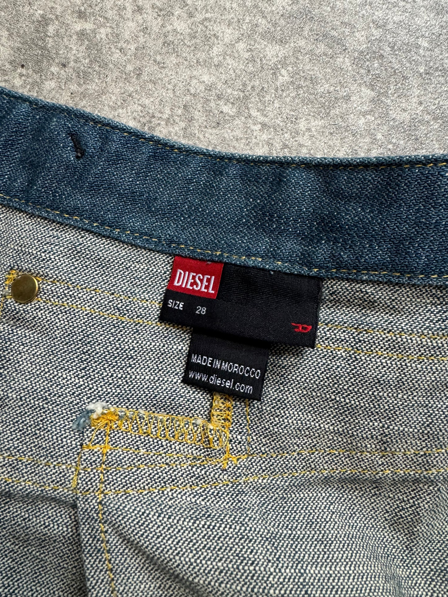 Diesel Denim Wrap Skirt (28)