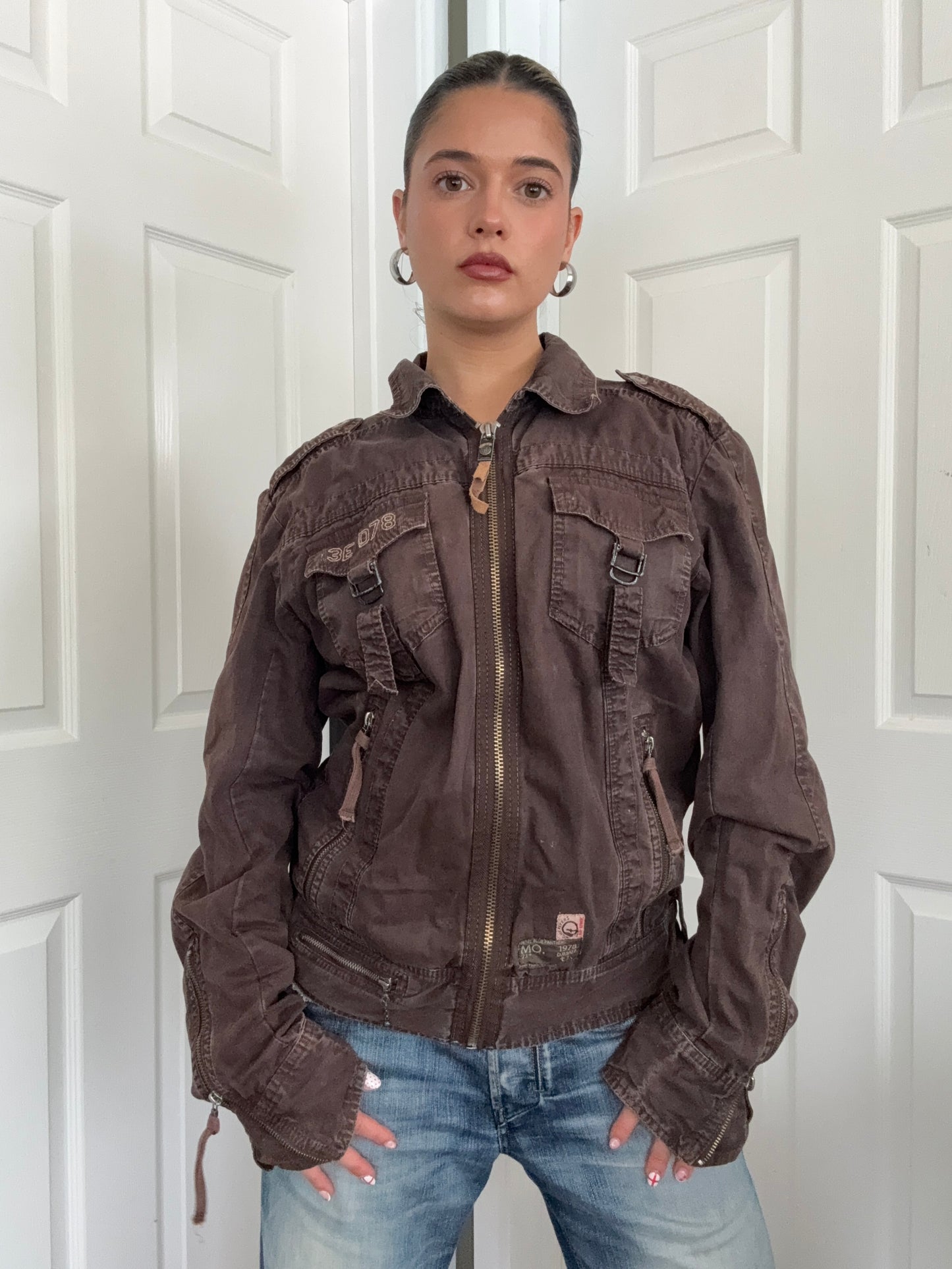 Vintage Diesel Cargo Jacket (L)