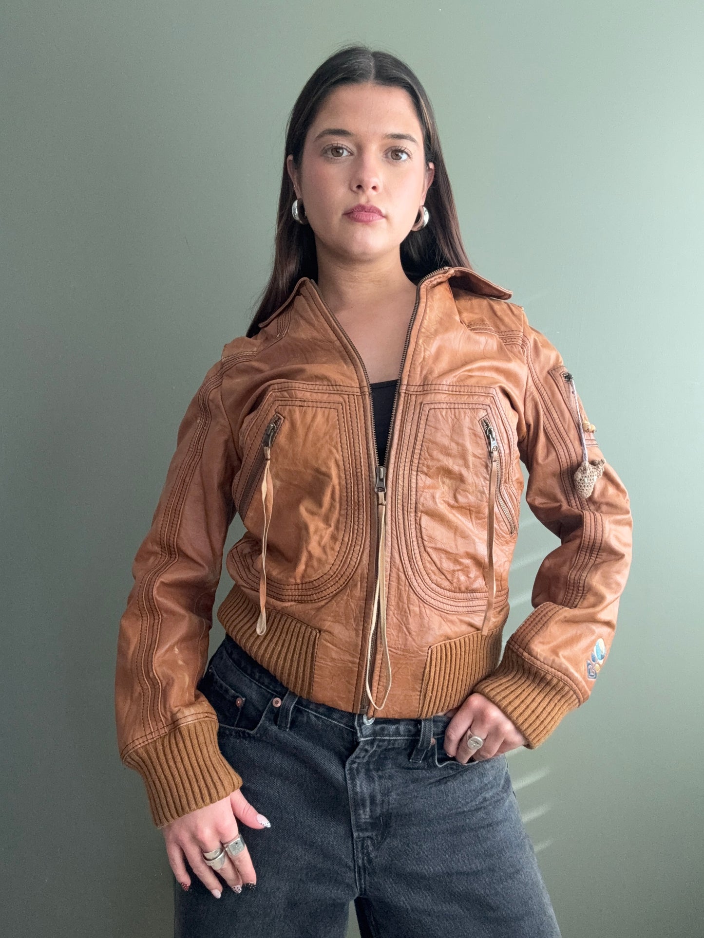 Roxy Leather Jacket (S)