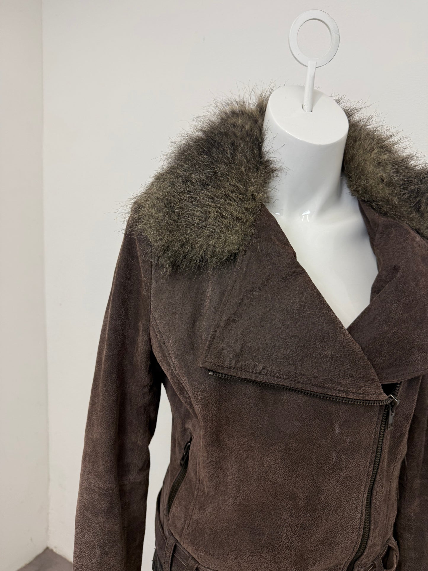 Jane Norman Suede Jacket (UK14)