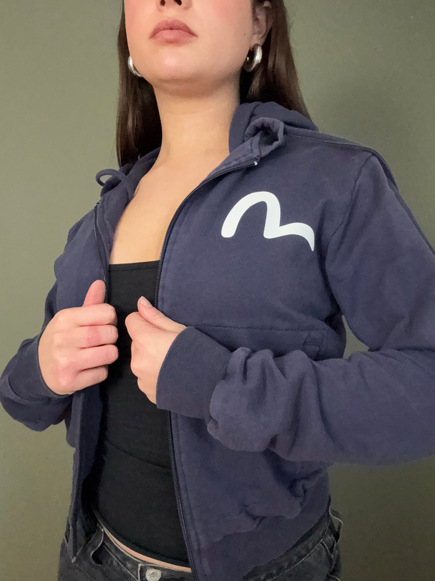 Evisu Zip Hoodie (S)