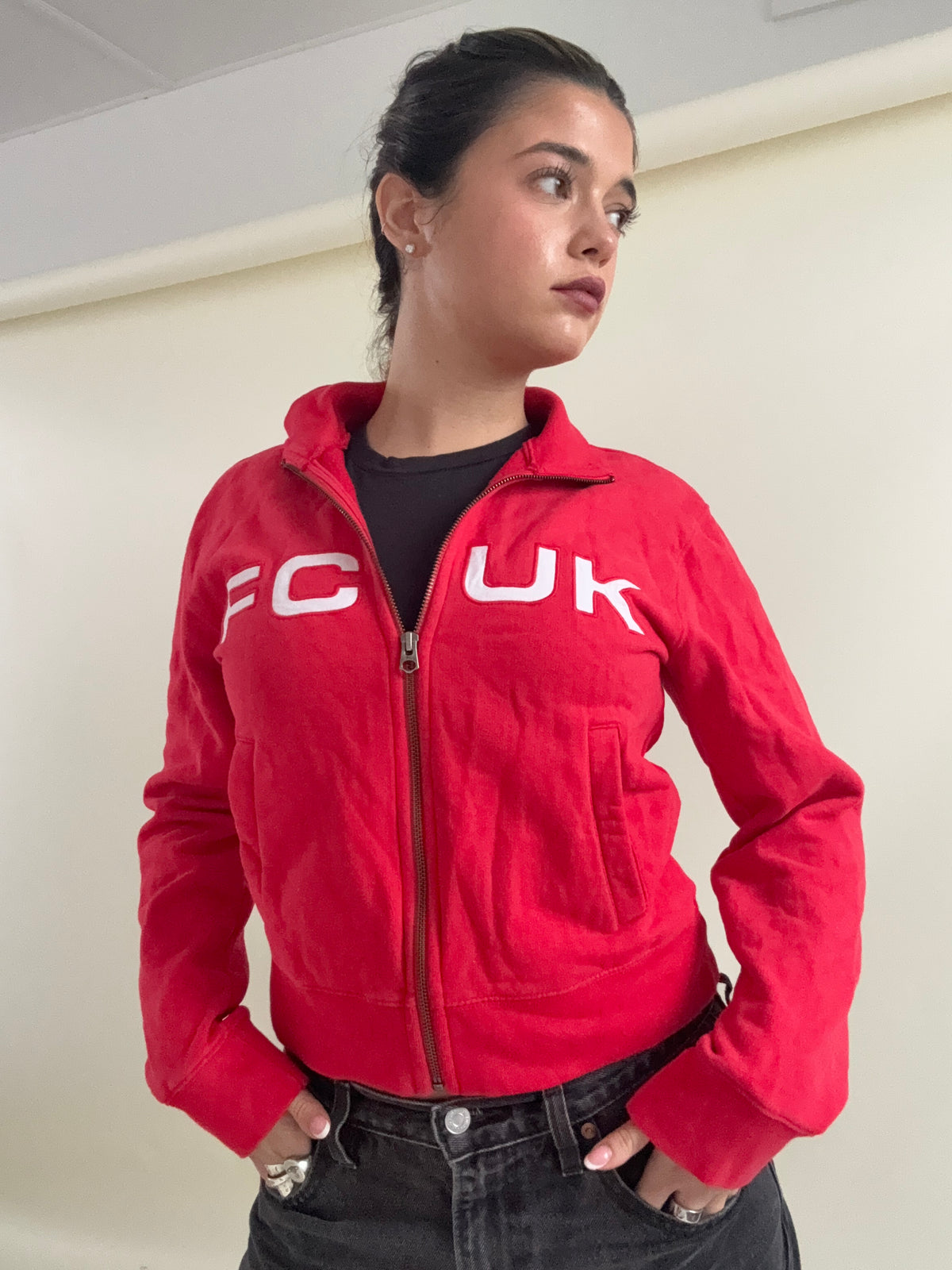 French Connection Zip Jumper (S)