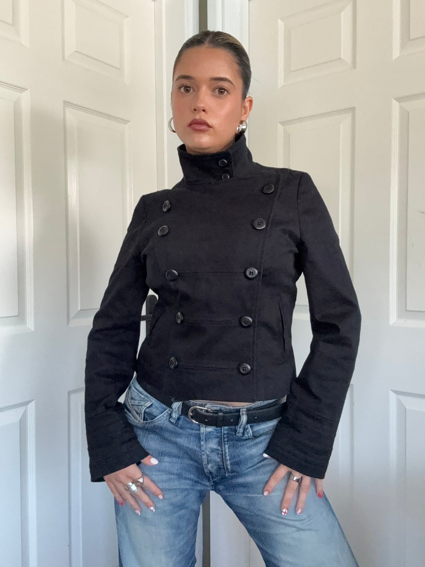 2000s Military Jacket (UK12)