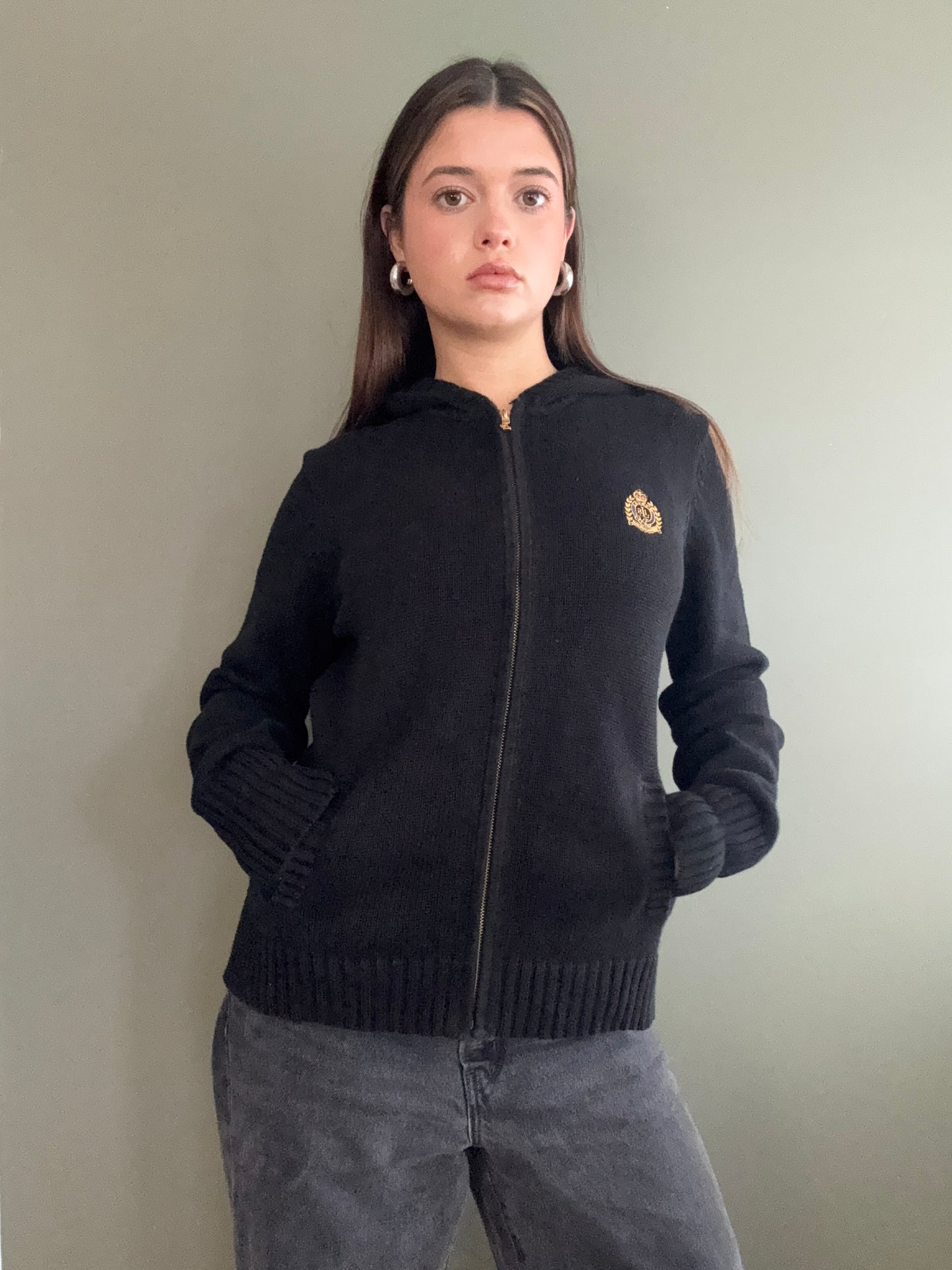 Ralph Lauren Knit Hoodie (M)