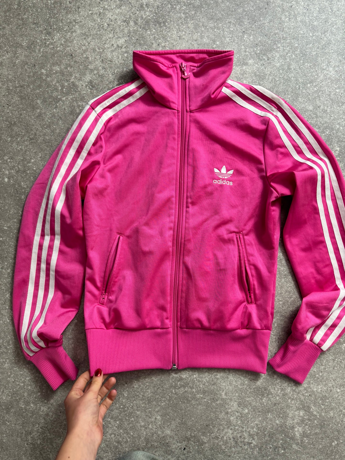 Pink Adidas Tracksuit Jacket