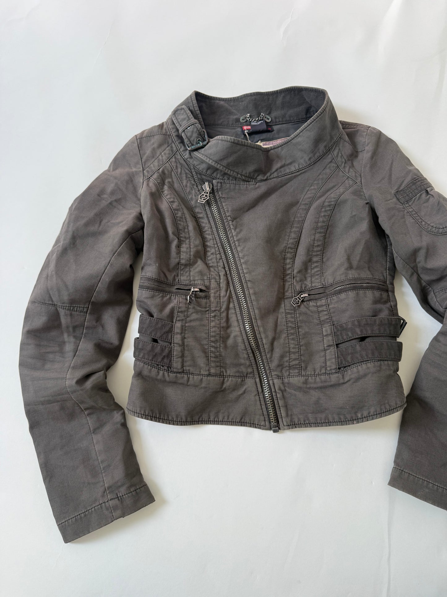 Diesel Cropped Utility Jacket (M)