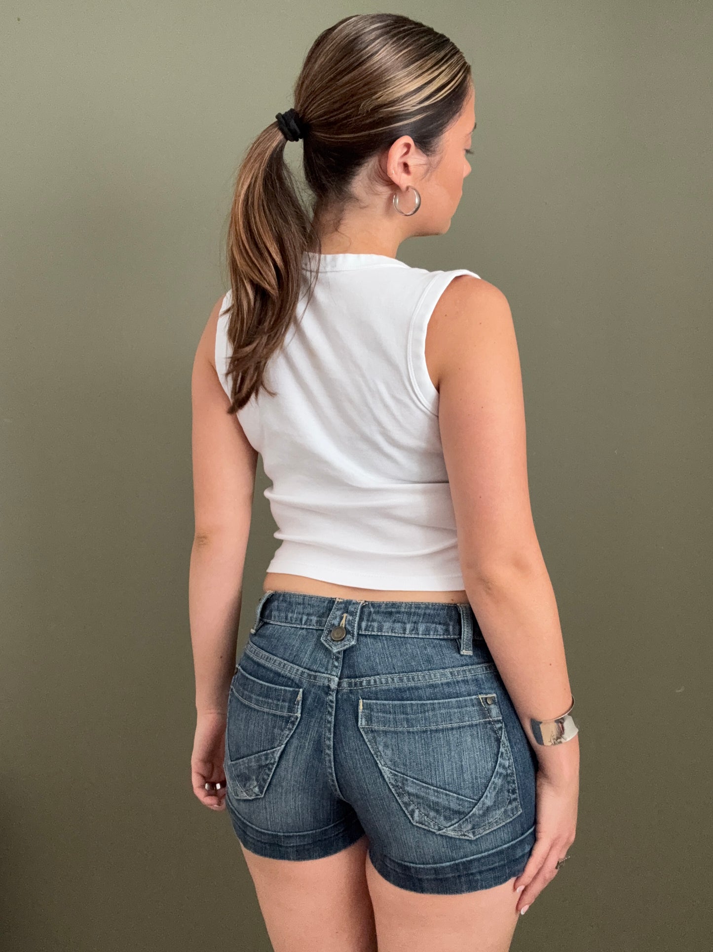 Karen Millen Denim Shorts (UK8)