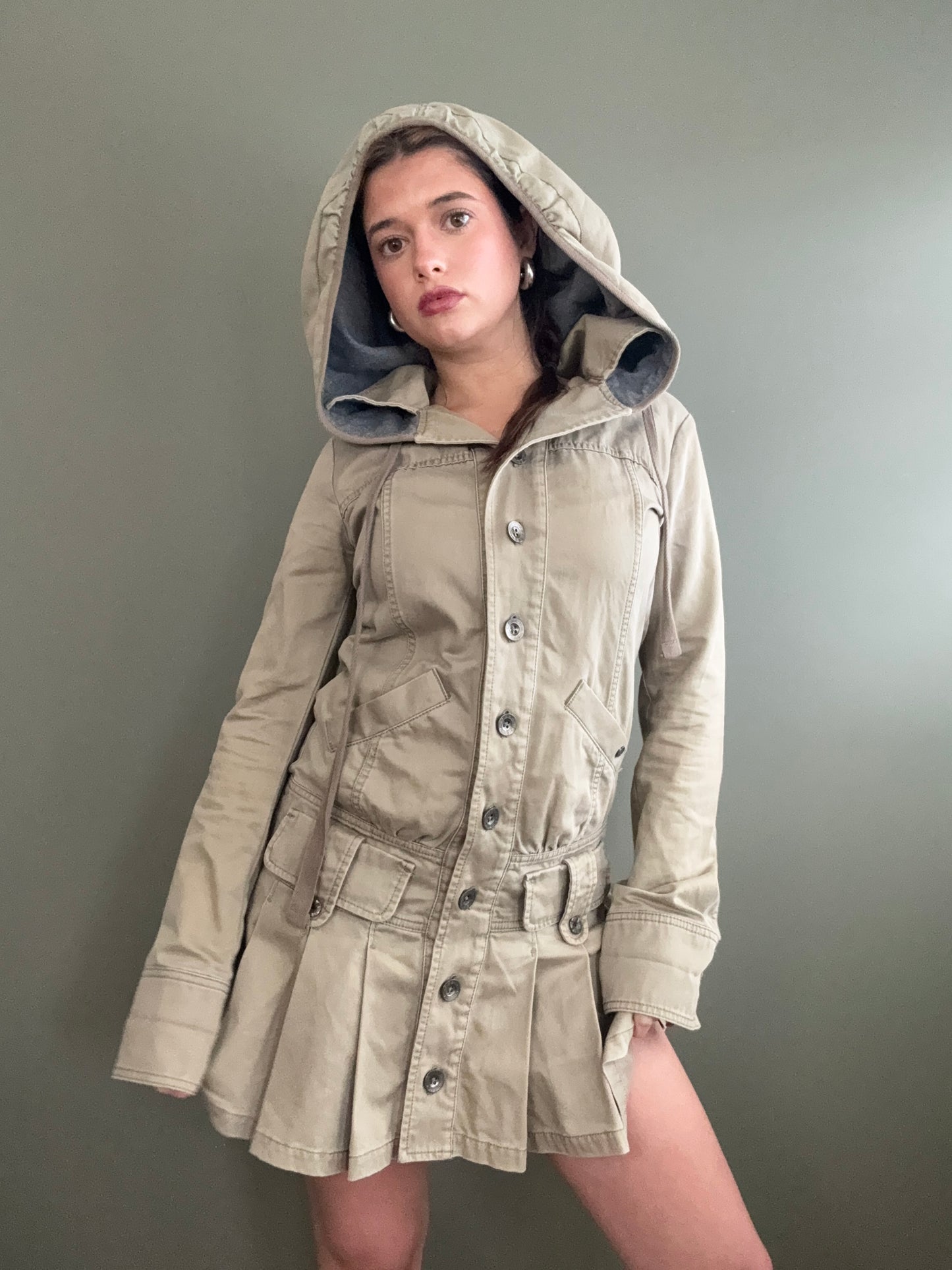 Diesel Hooded Dress (S)