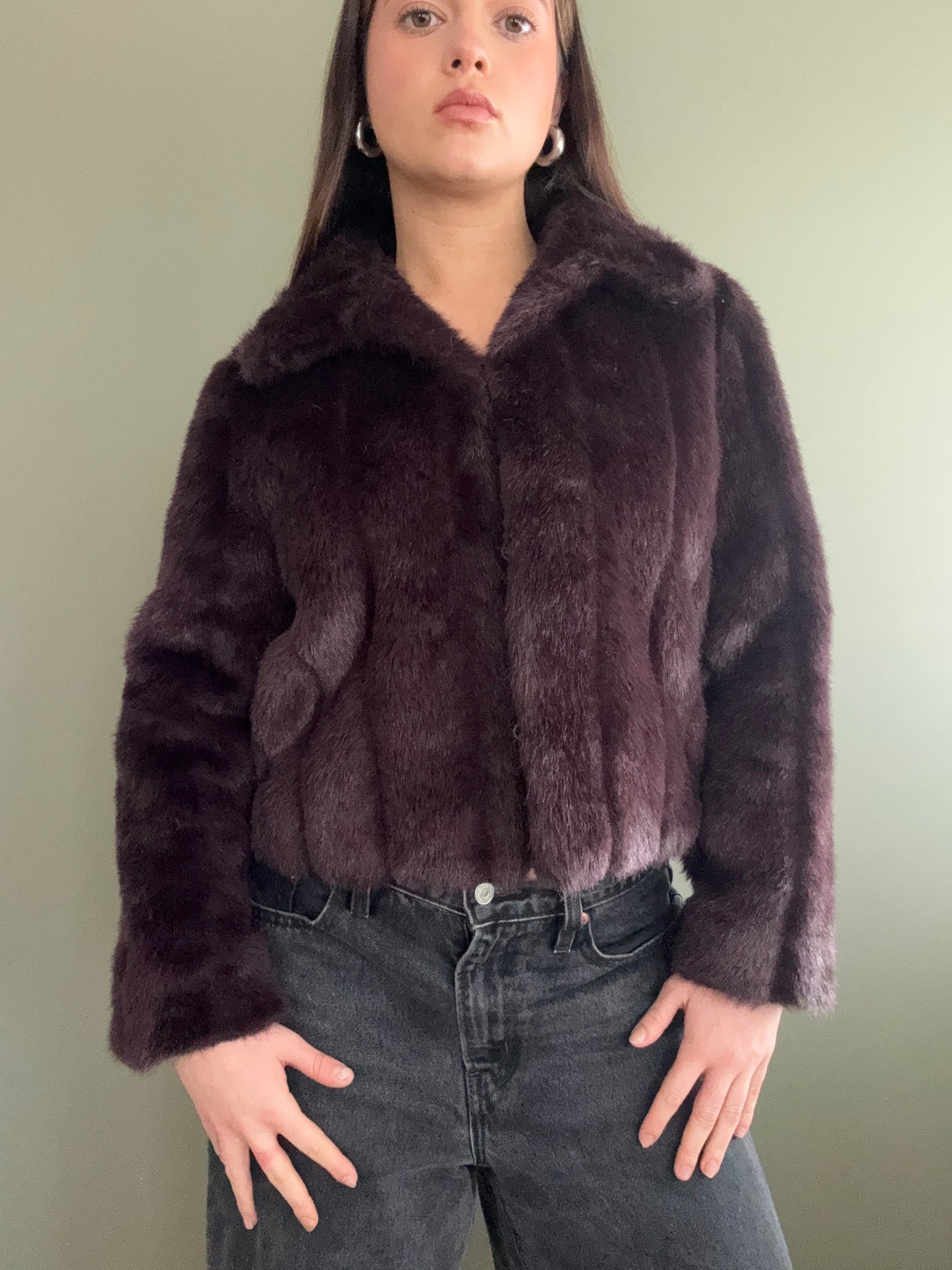 Faux Fur Jacket (UK8)