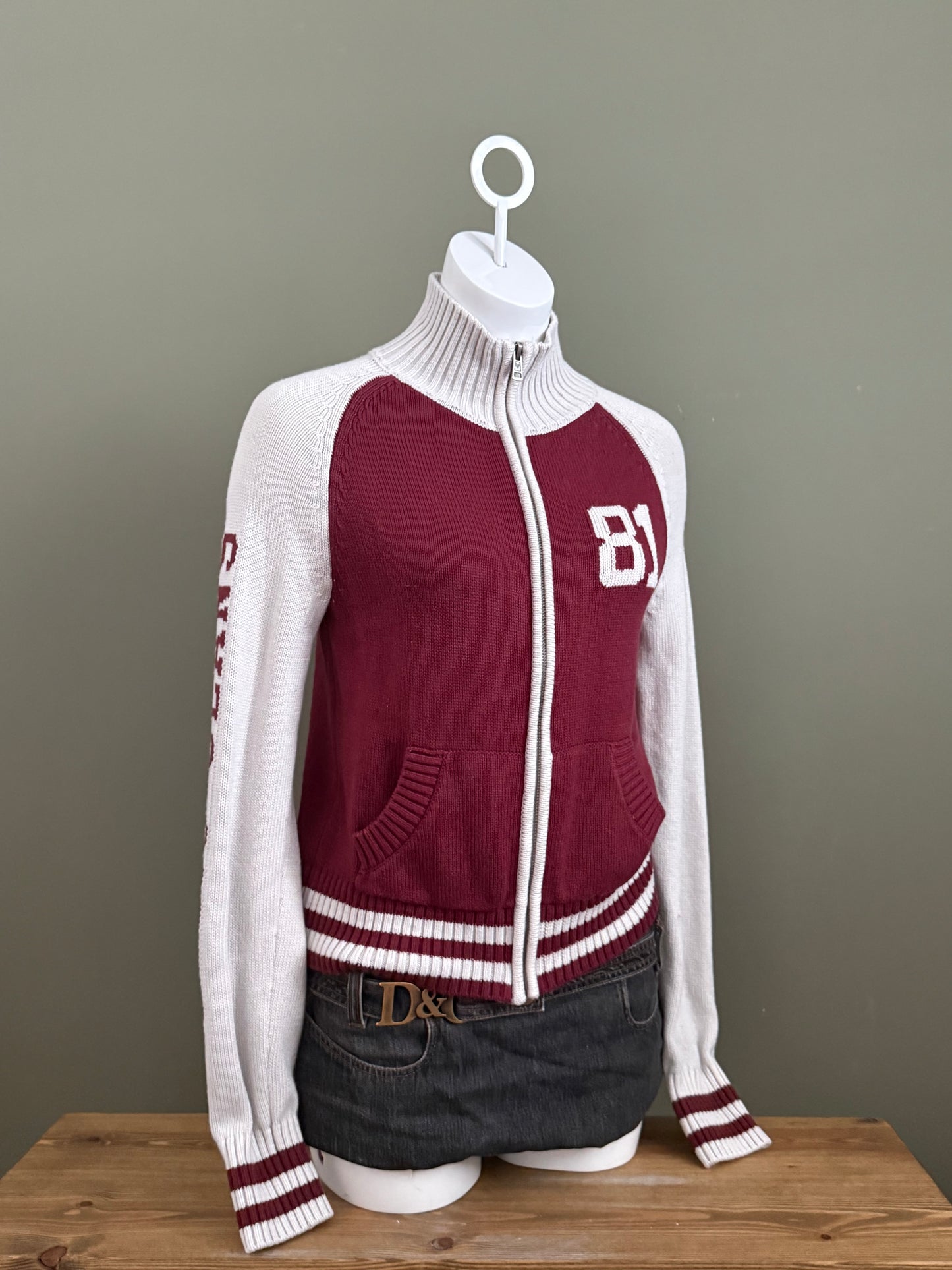 Guess Knit Zip Jumper (M)