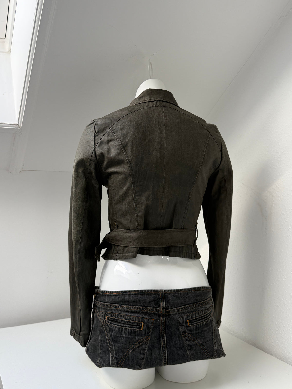 Vintage Asymmetric Jacket (S)