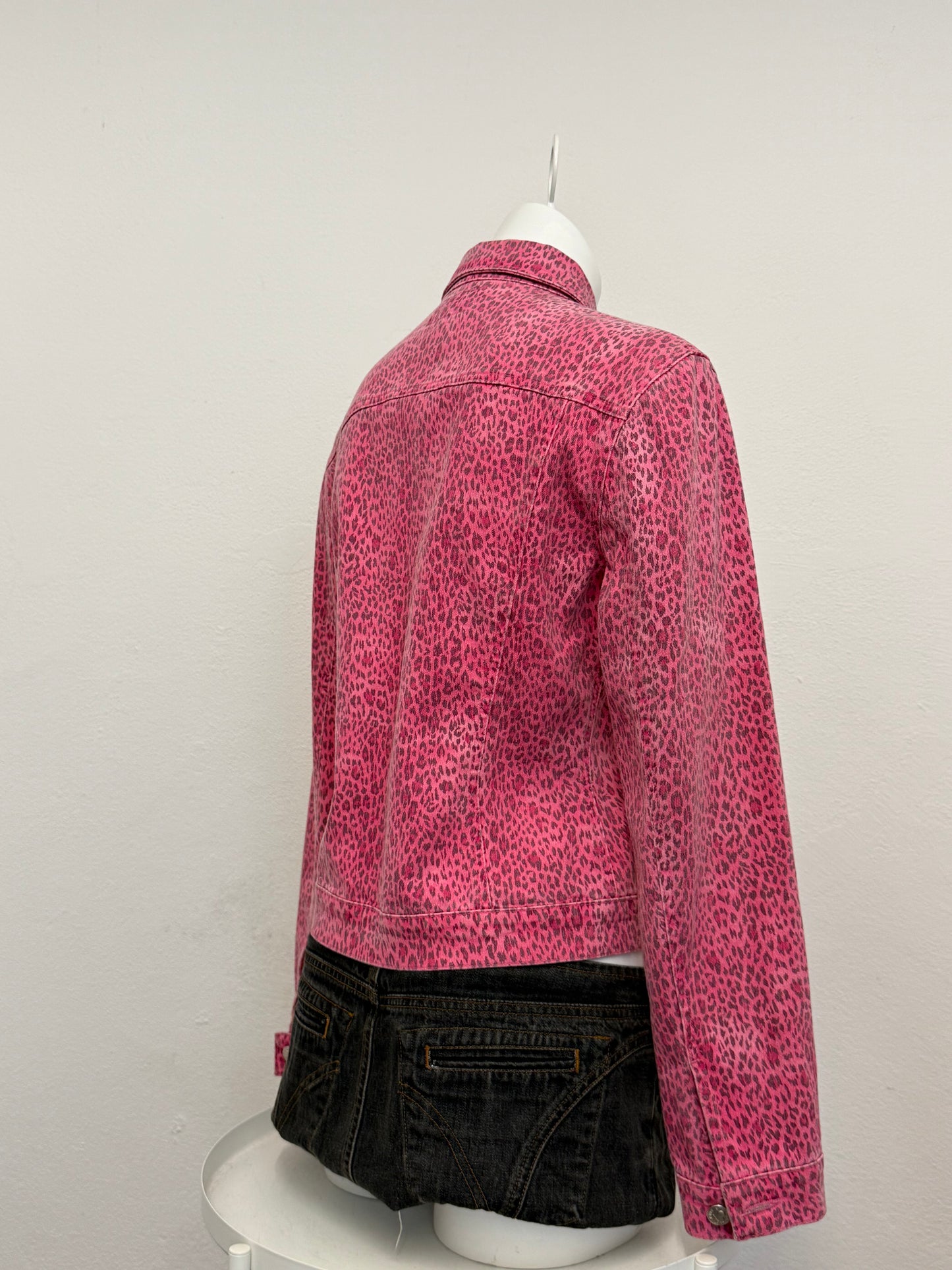 Blumarine Pink Leopard Jacket (M)