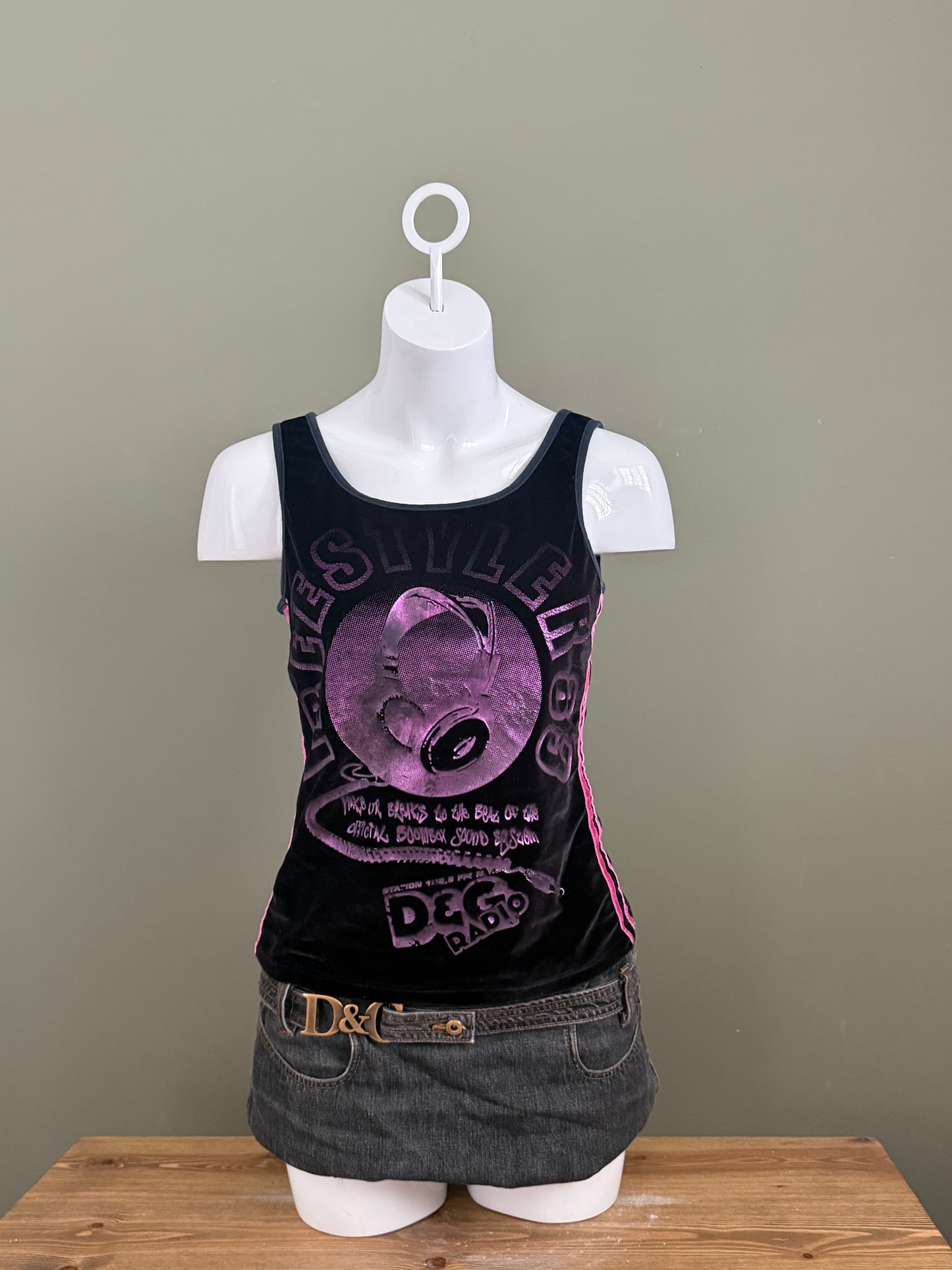Dolce & Gabbana Velvet Vest (S)