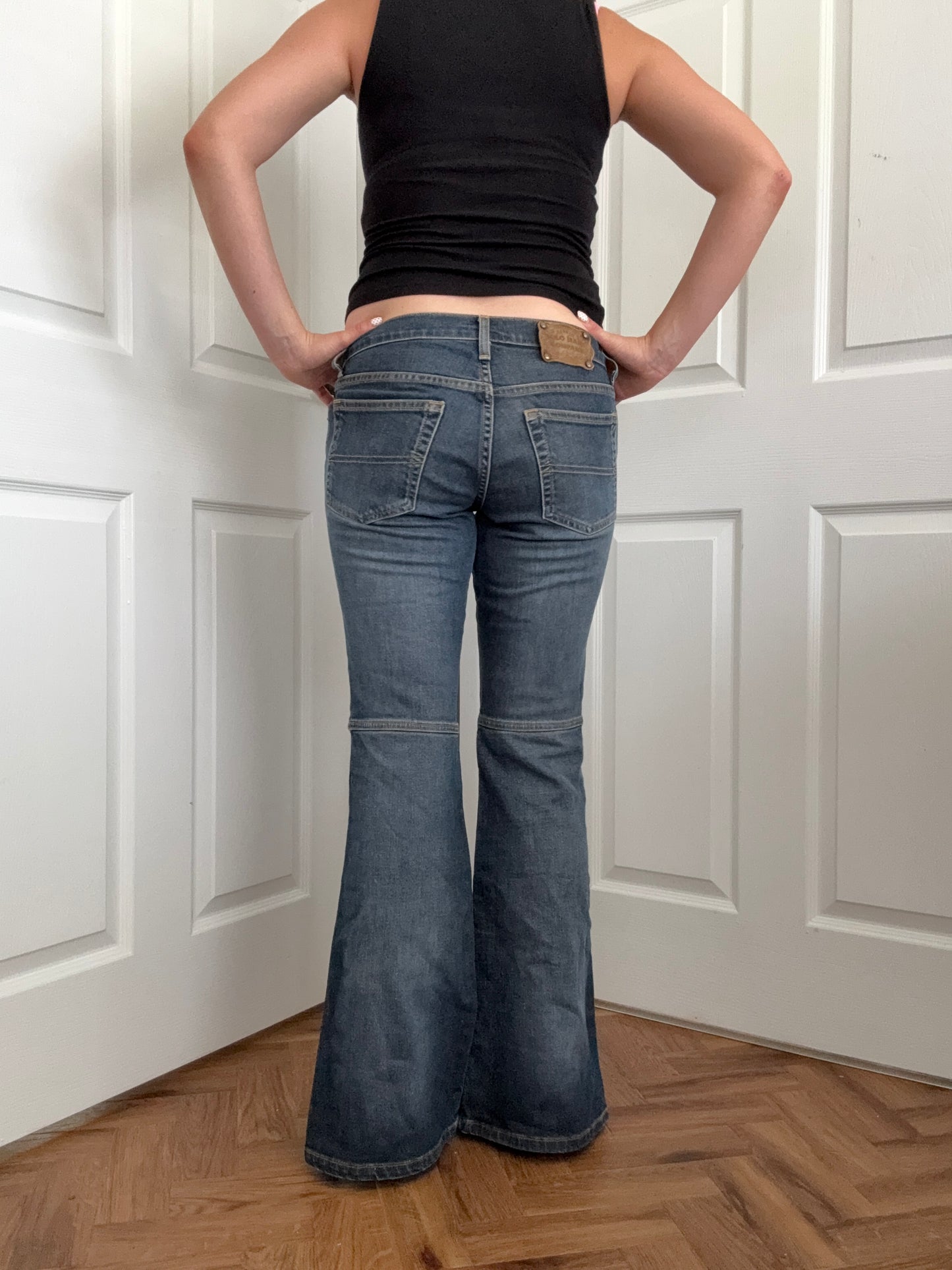 Polo Jeans Ralph Lauren Flared Popper Jeans