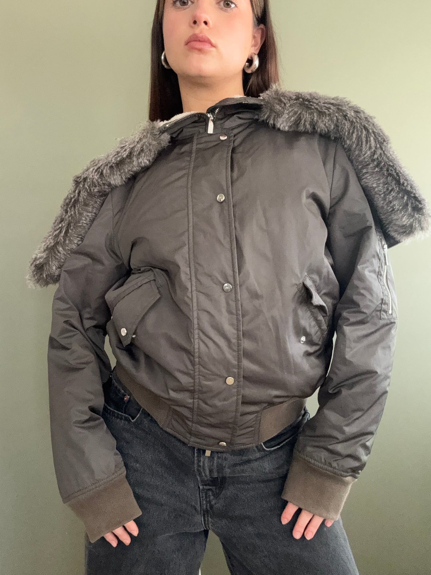 Karen Millen Bomber Jacket (UK12)