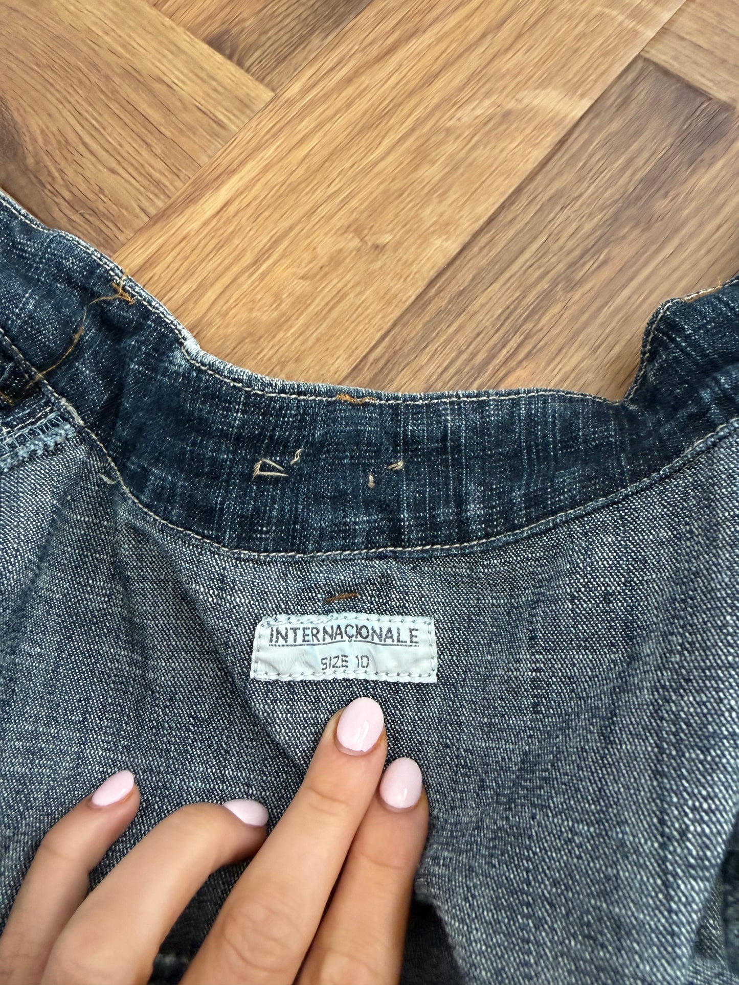 Denim Y2K Jacket (UK10)