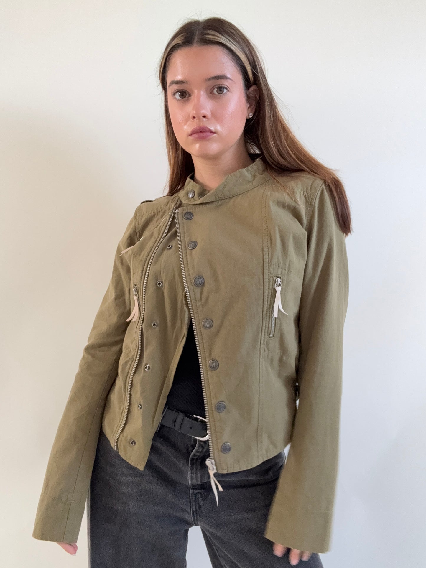 Diesel Asymmetric Buckle Jacket (L)