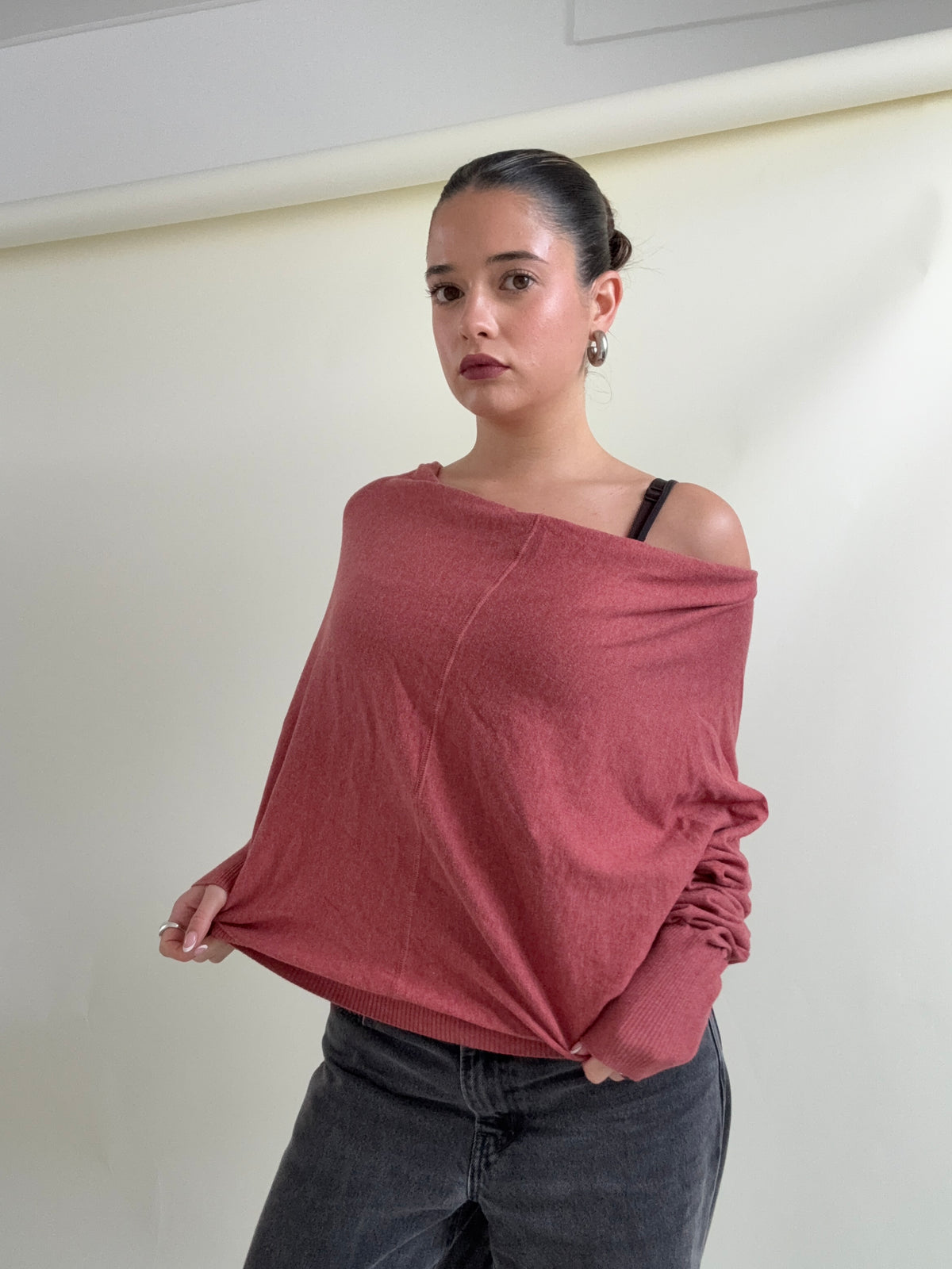 Allsaints Batwing Popper Jumper (M)