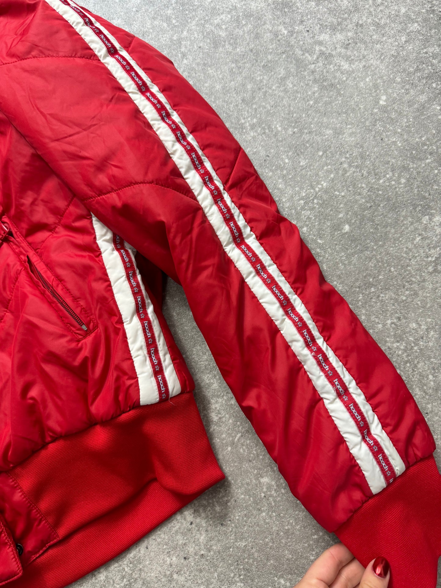 Red Hooch Puffer Jacket