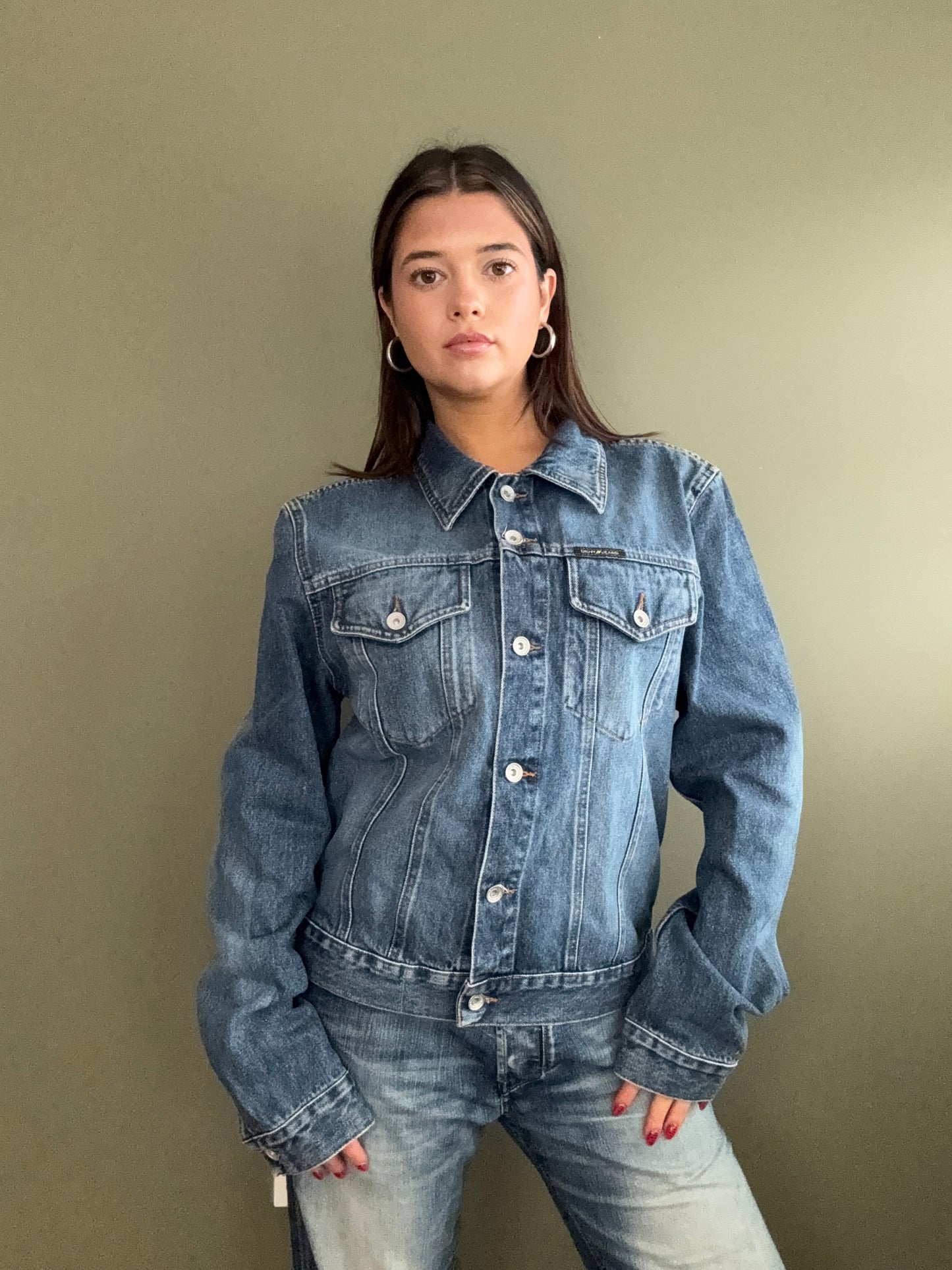 DKNY Denim Jacket (L)