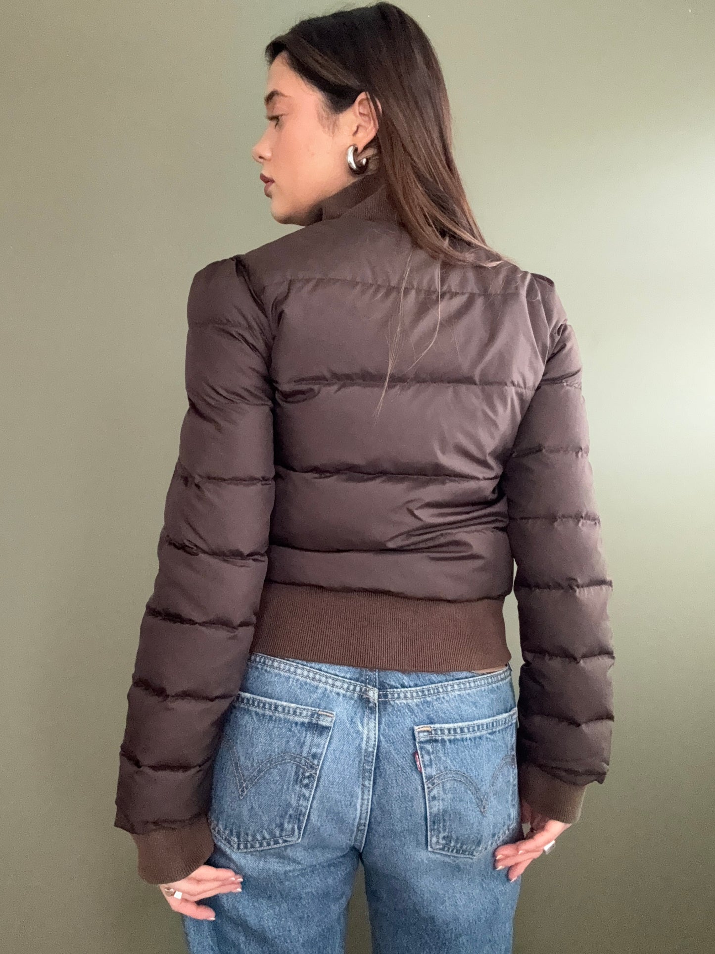 Brown Juicy Couture Puffer (S)