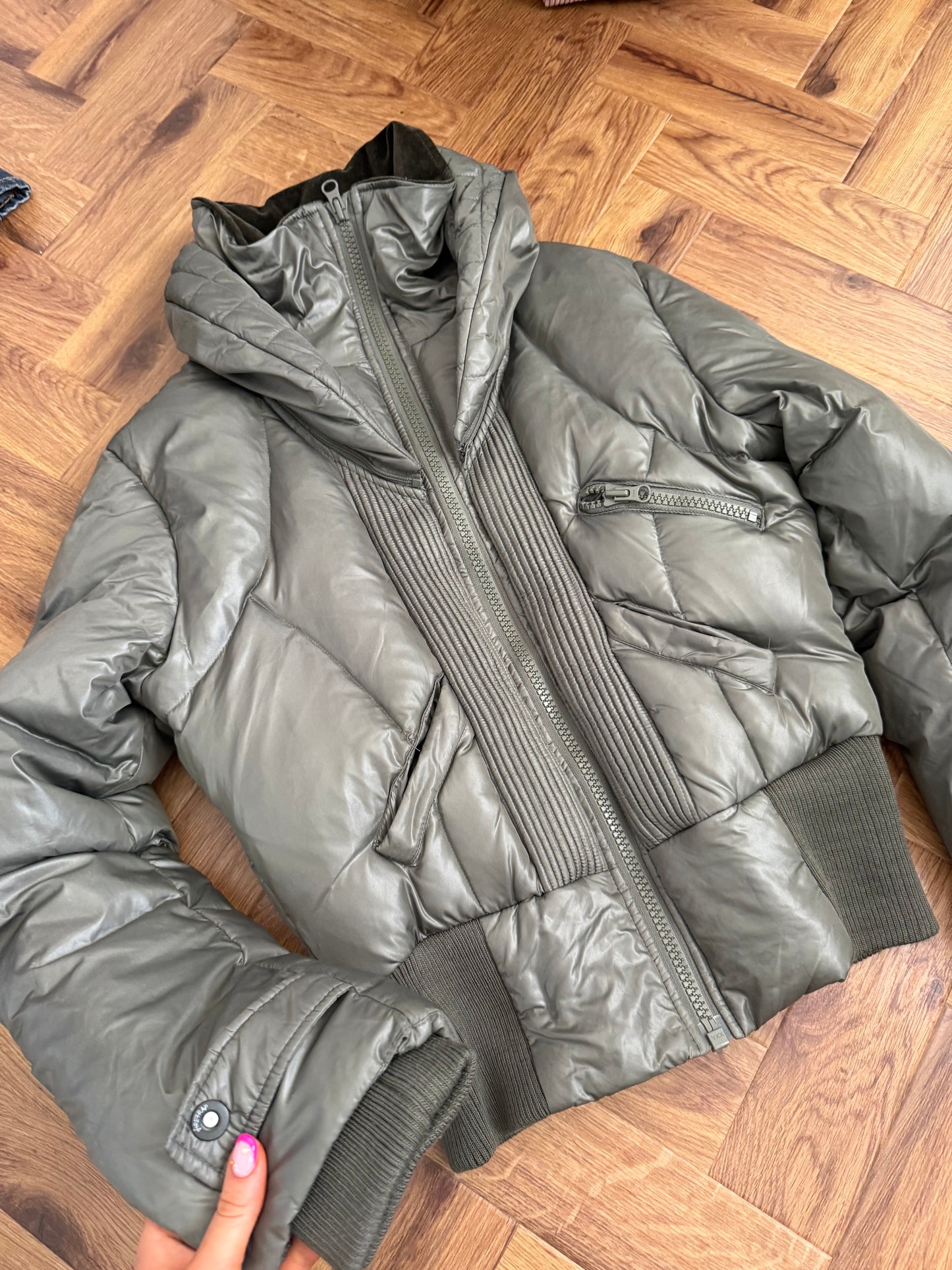 Firetrap Fitted Puffer Jacket (M)