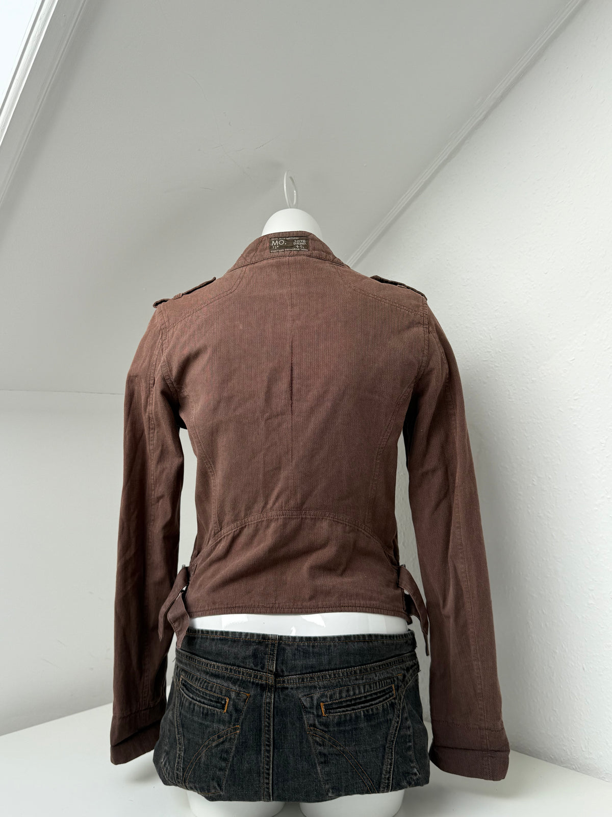 Diesel Fitted Asymmetric Buckle Jacket (L)