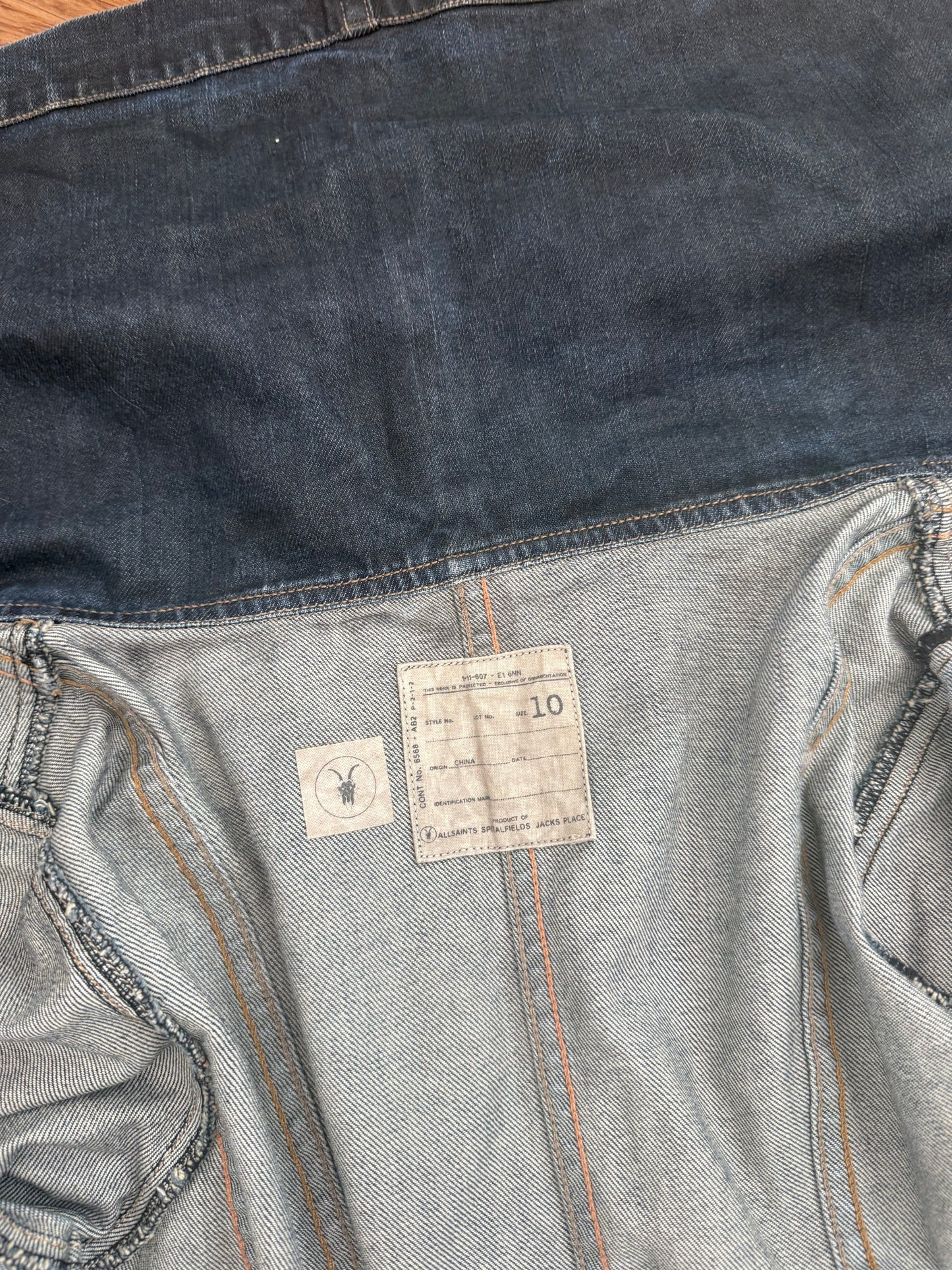 Allsaints Denim Jacket (UK10)